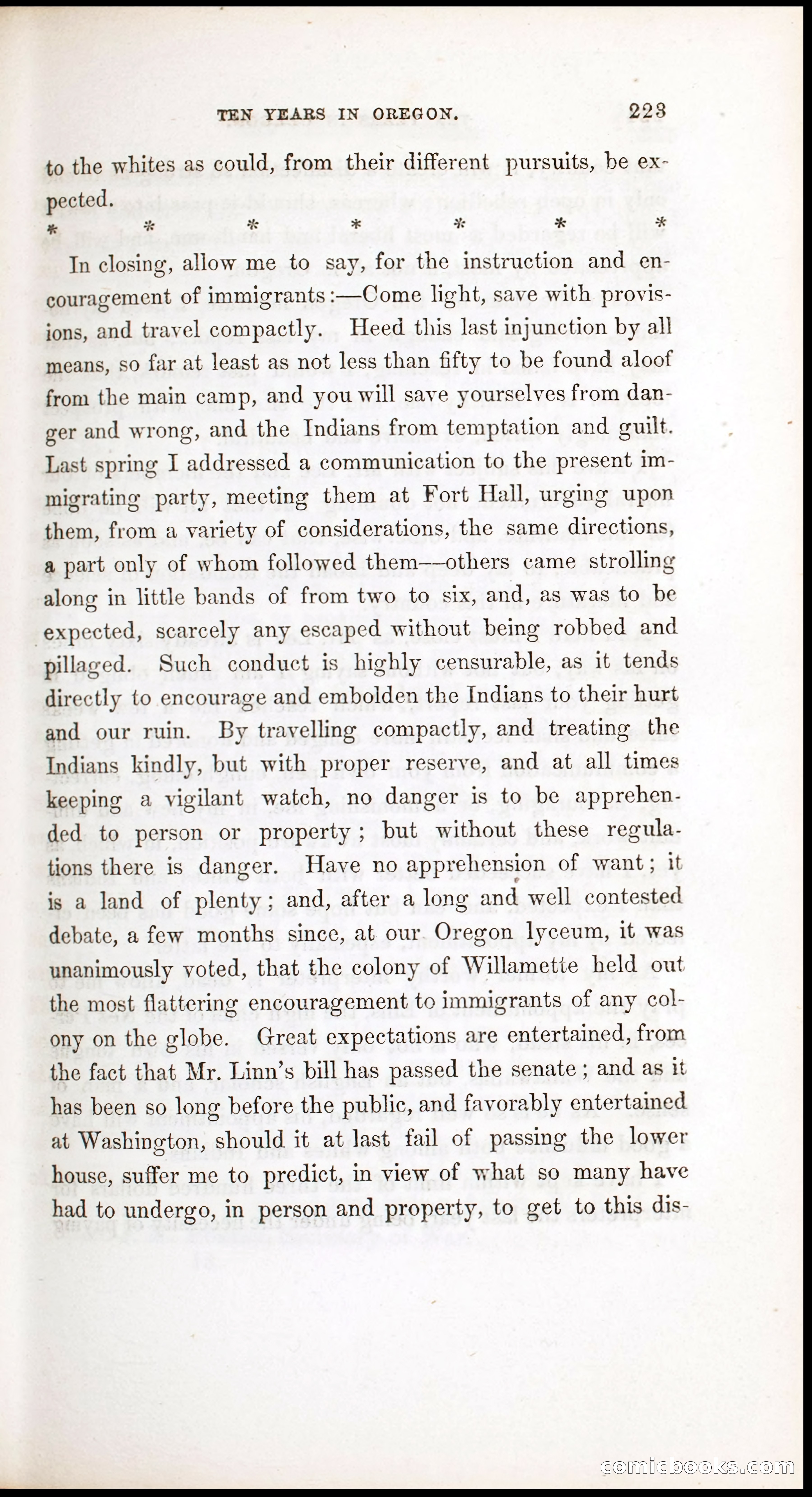Thrilling Adventures, Travels, and Explorations of Dr. Elijah White Among the Rocky Mountains and in the Far West — page 231 of 394