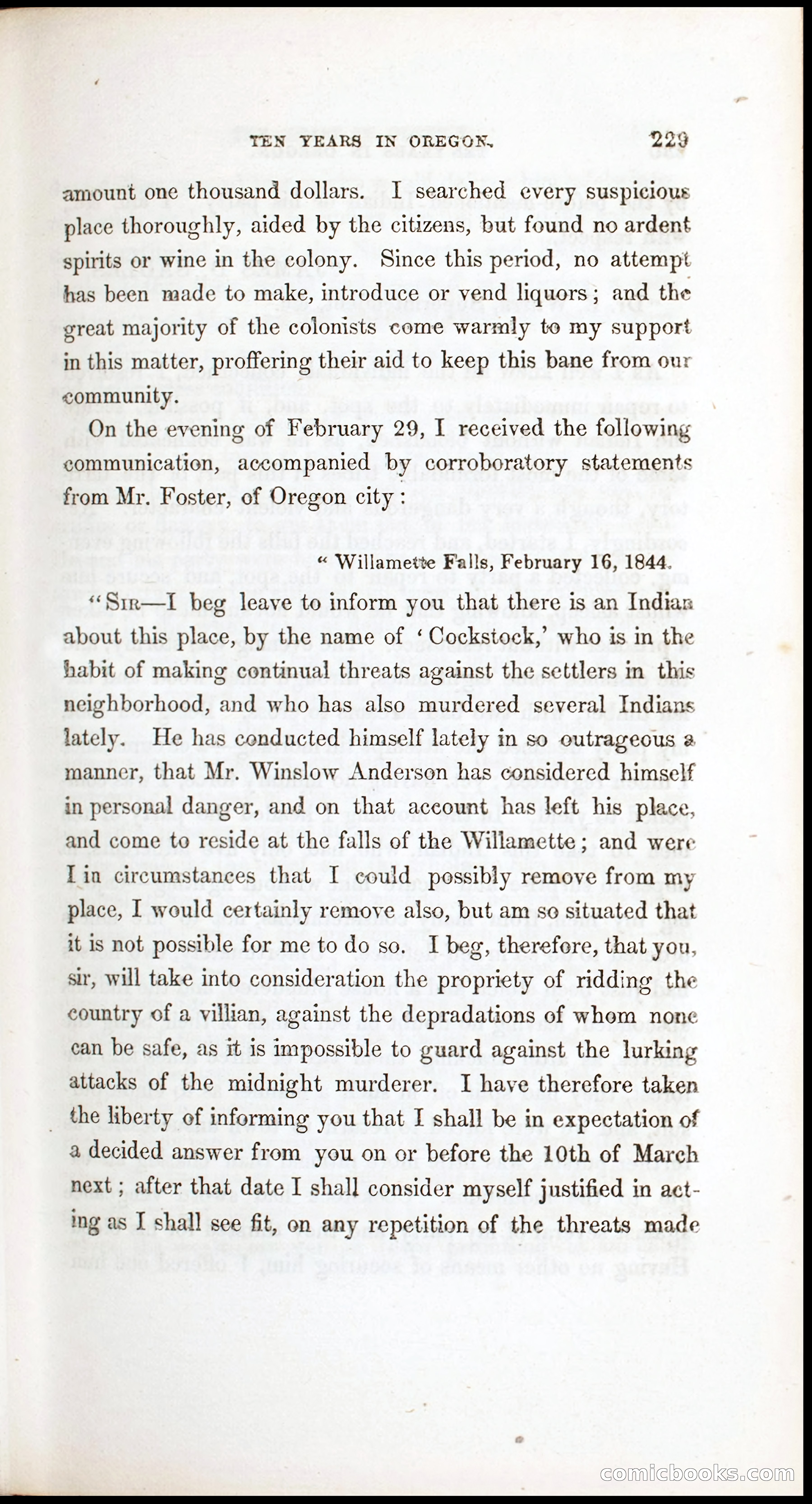 Thrilling Adventures, Travels, and Explorations of Dr. Elijah White Among the Rocky Mountains and in the Far West — page 237 of 394