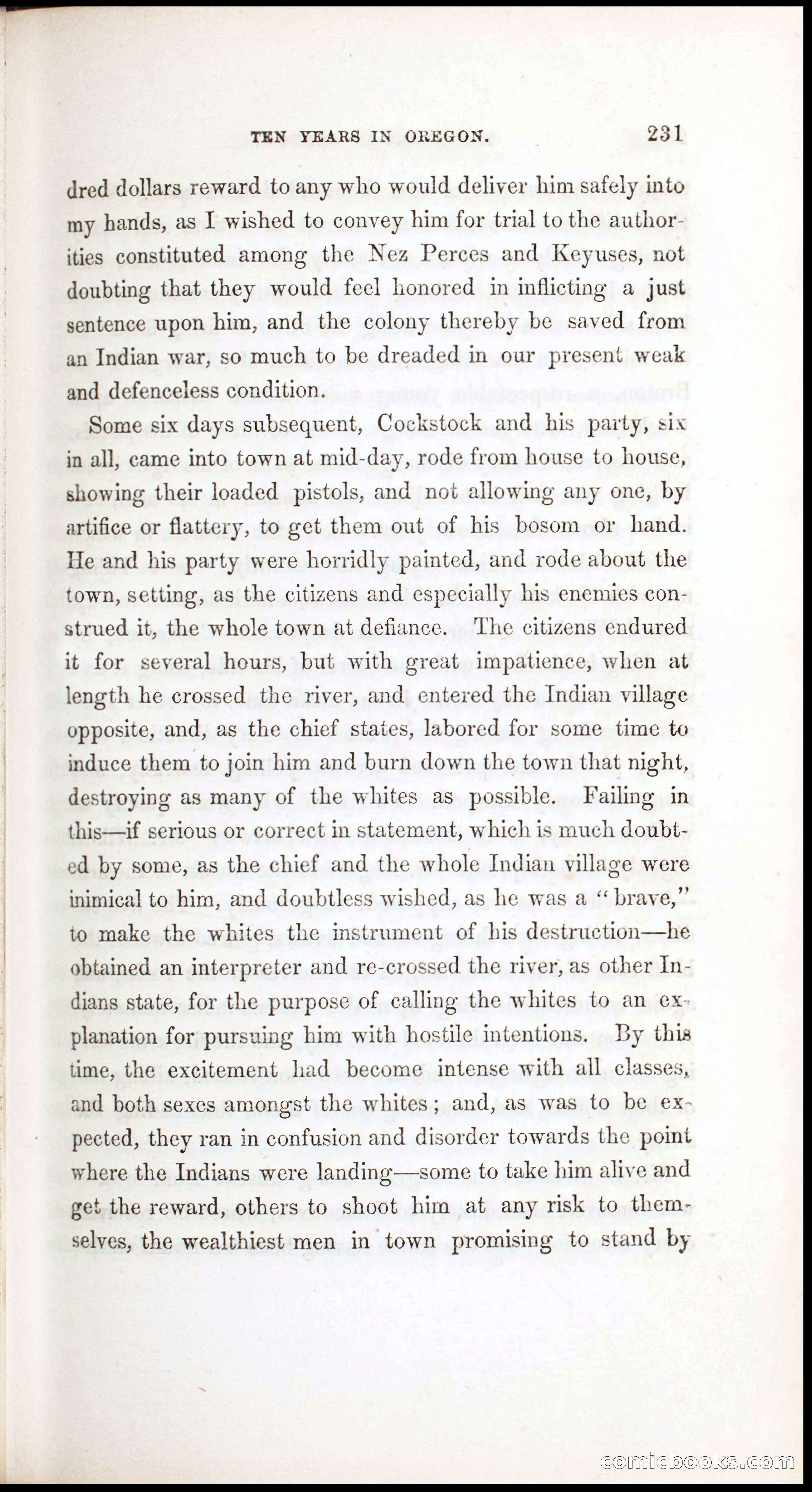 Thrilling Adventures, Travels, and Explorations of Dr. Elijah White Among the Rocky Mountains and in the Far West — page 239 of 394
