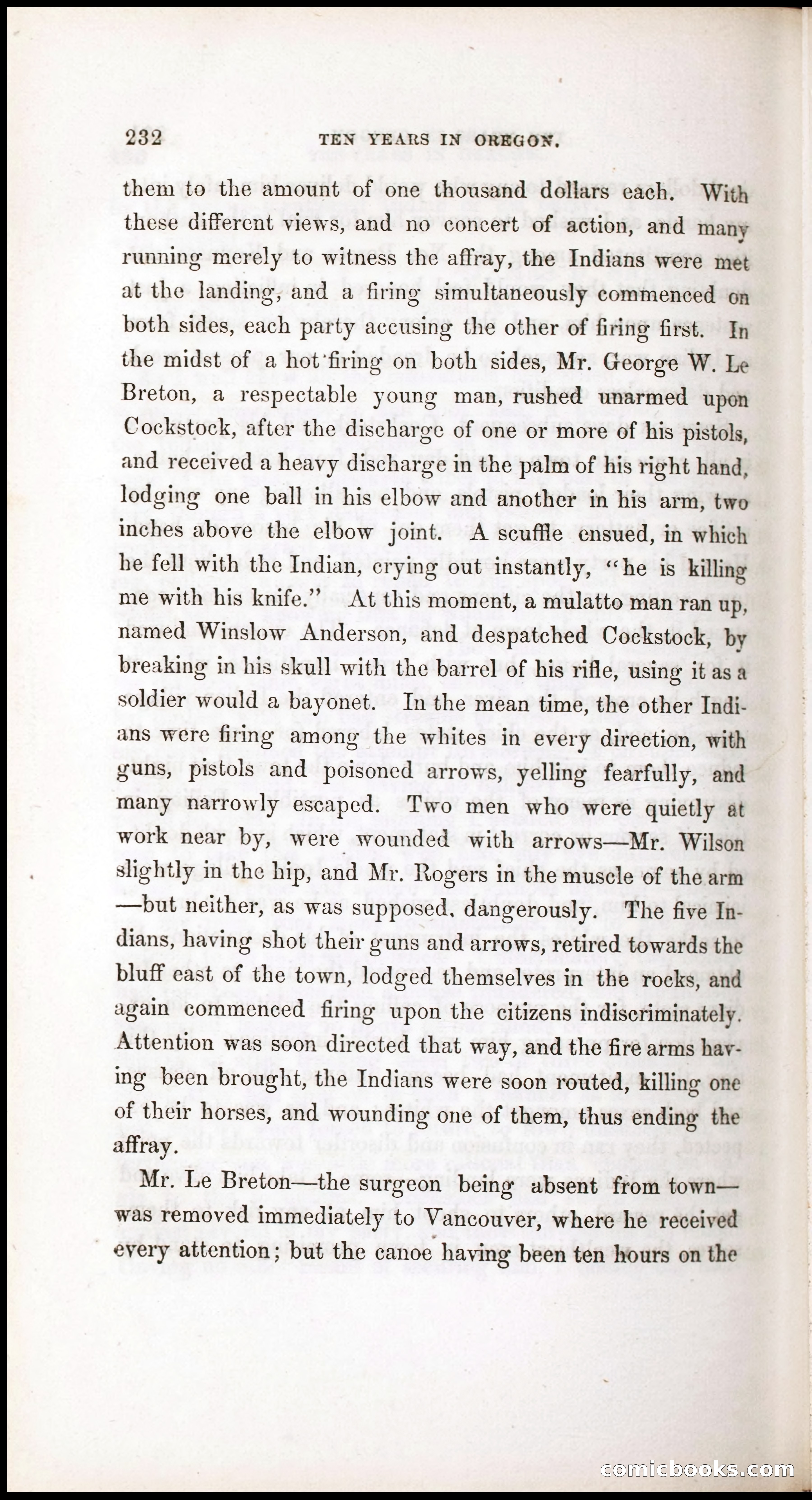 Thrilling Adventures, Travels, and Explorations of Dr. Elijah White Among the Rocky Mountains and in the Far West — page 240 of 394