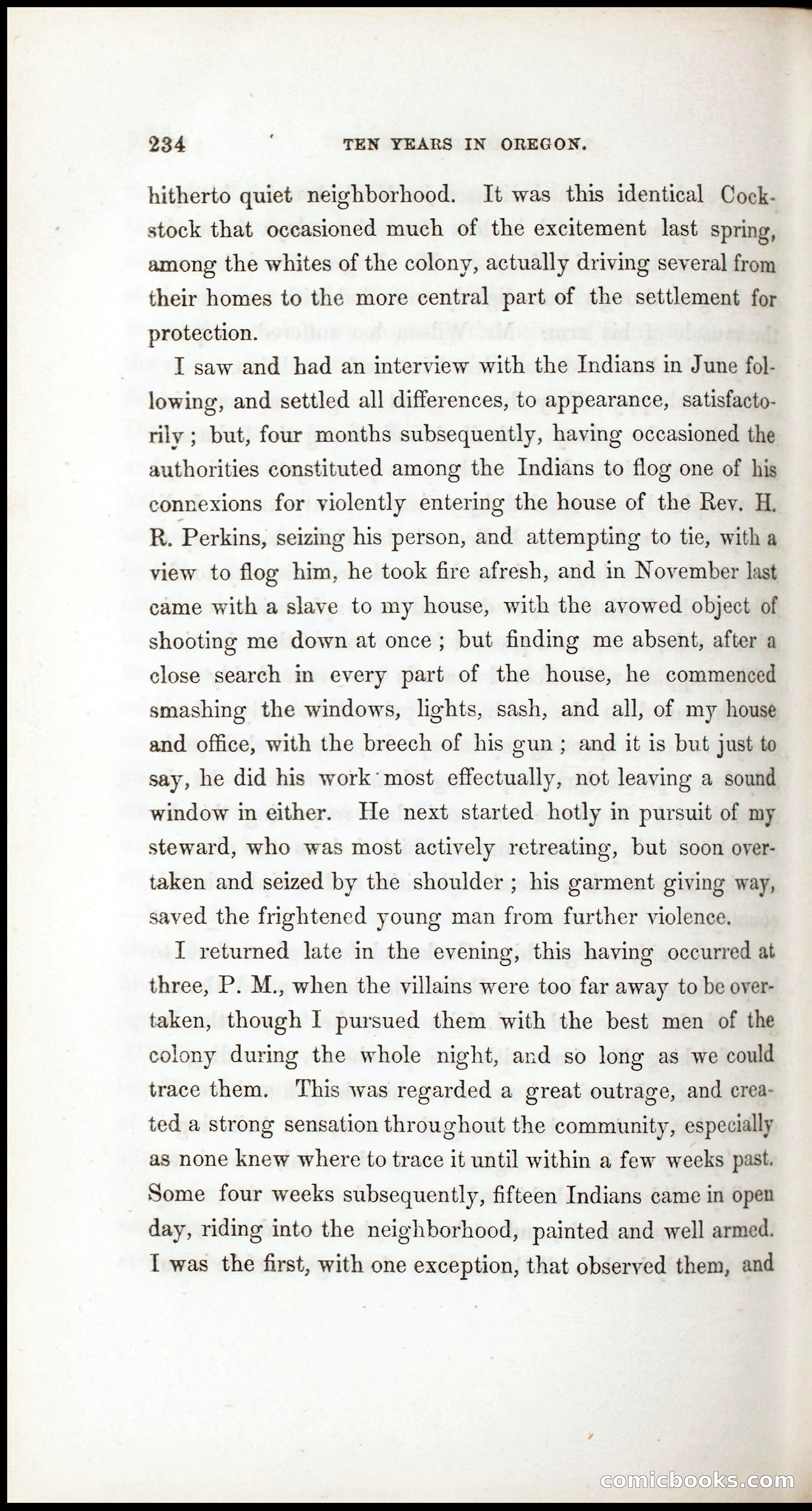 Thrilling Adventures, Travels, and Explorations of Dr. Elijah White Among the Rocky Mountains and in the Far West — page 242 of 394
