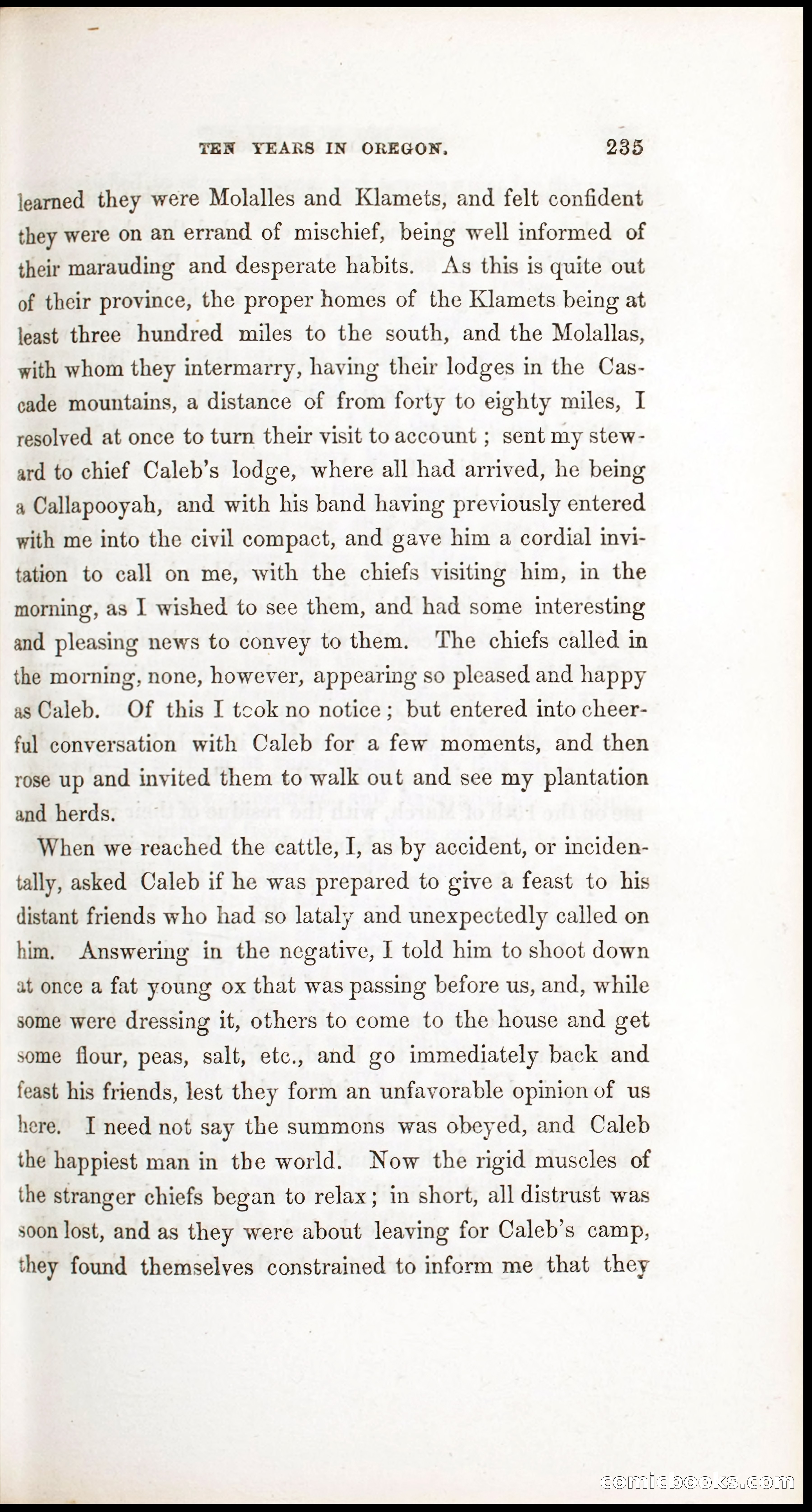 Thrilling Adventures, Travels, and Explorations of Dr. Elijah White Among the Rocky Mountains and in the Far West — page 243 of 394