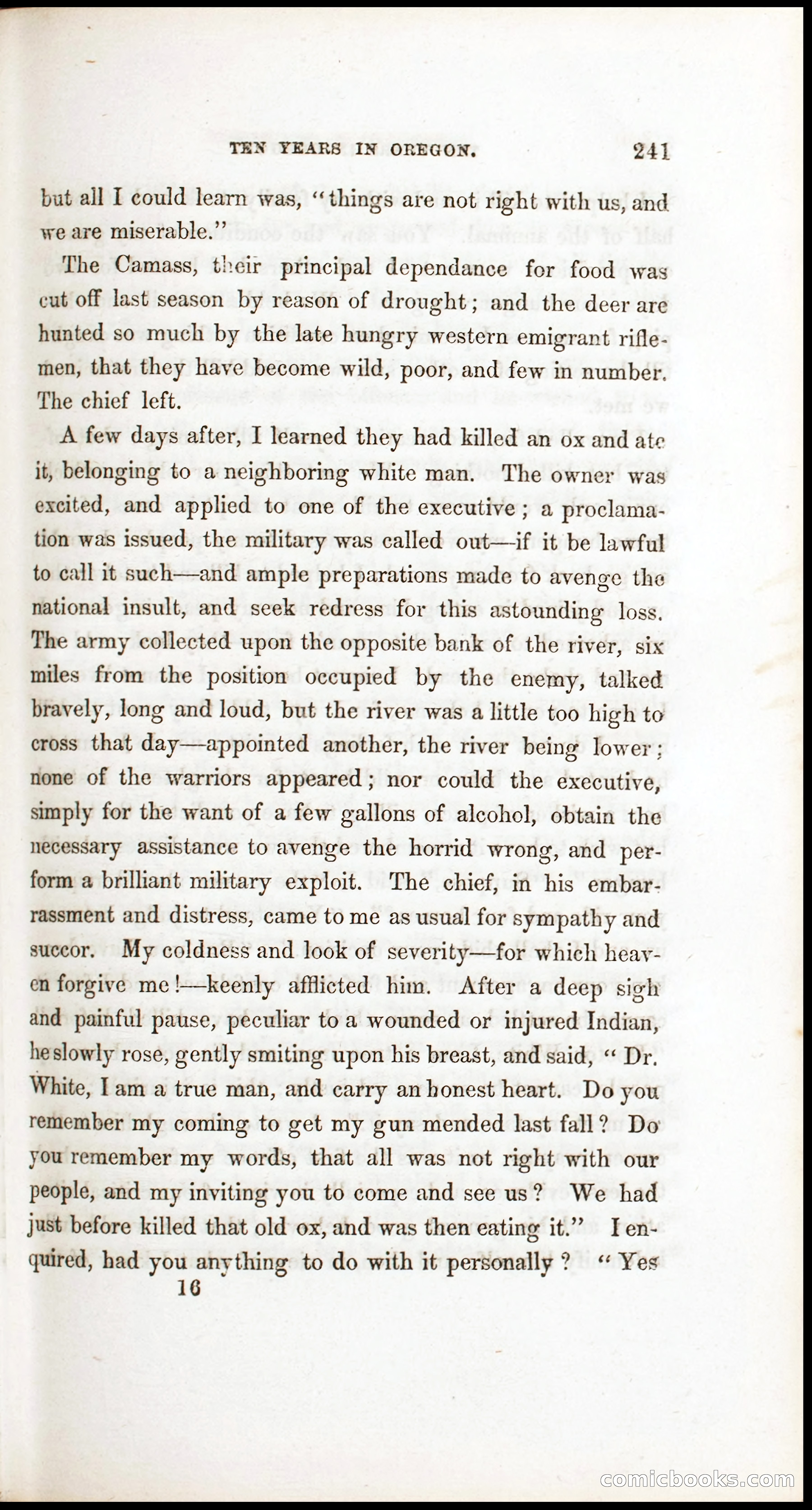 Thrilling Adventures, Travels, and Explorations of Dr. Elijah White Among the Rocky Mountains and in the Far West — page 249 of 394