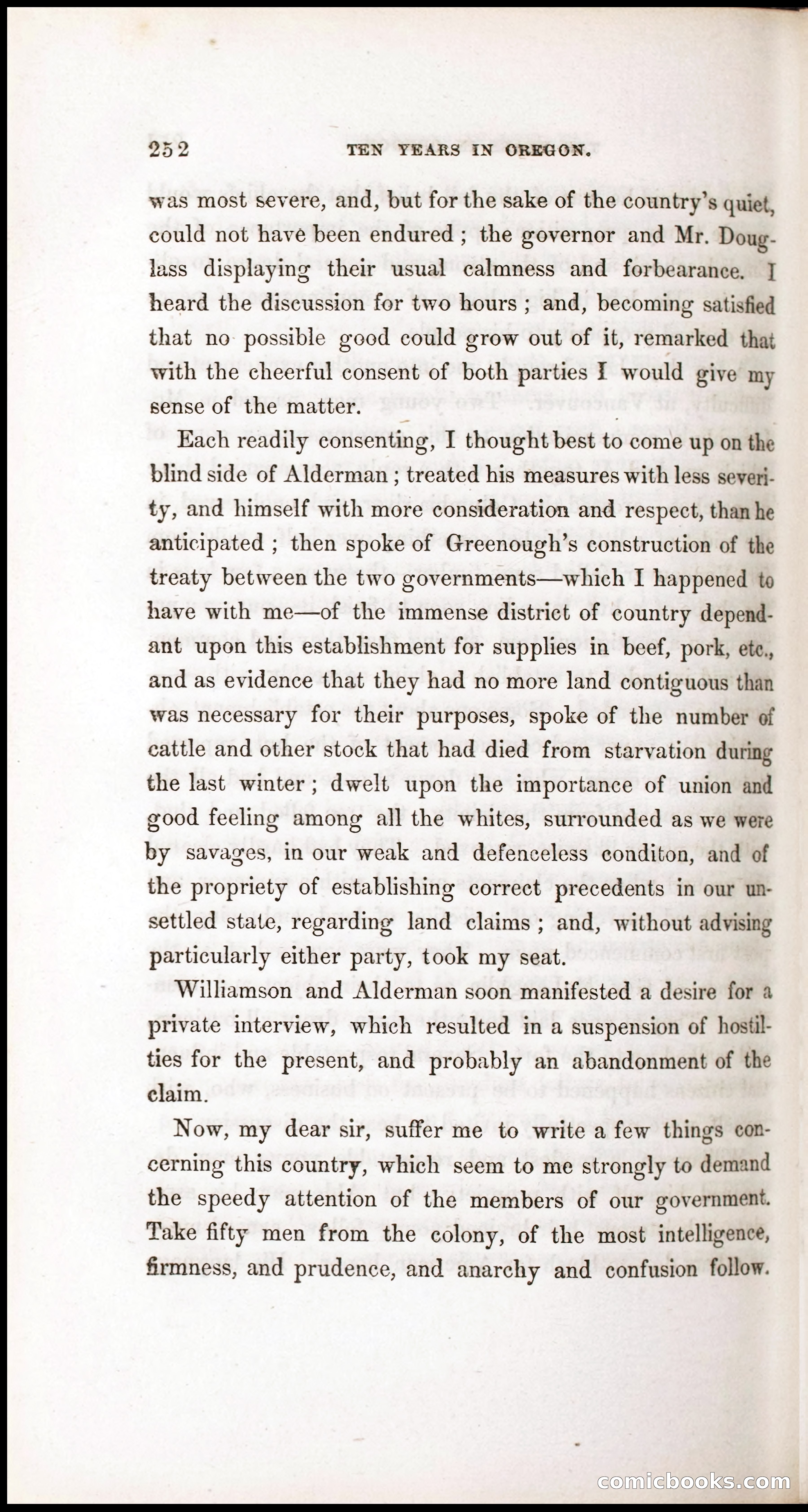 Thrilling Adventures, Travels, and Explorations of Dr. Elijah White Among the Rocky Mountains and in the Far West — page 260 of 394
