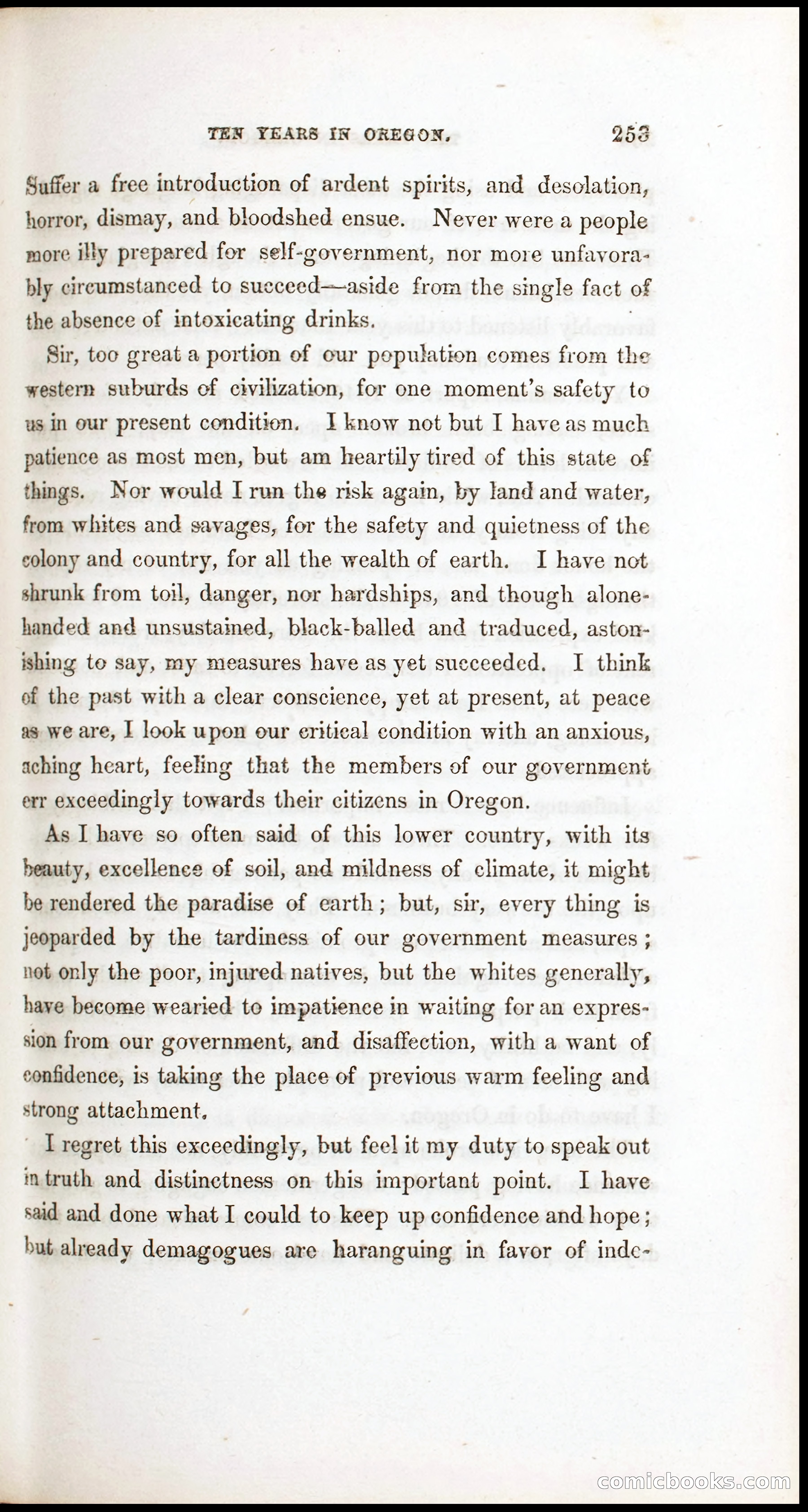 Thrilling Adventures, Travels, and Explorations of Dr. Elijah White Among the Rocky Mountains and in the Far West — page 261 of 394