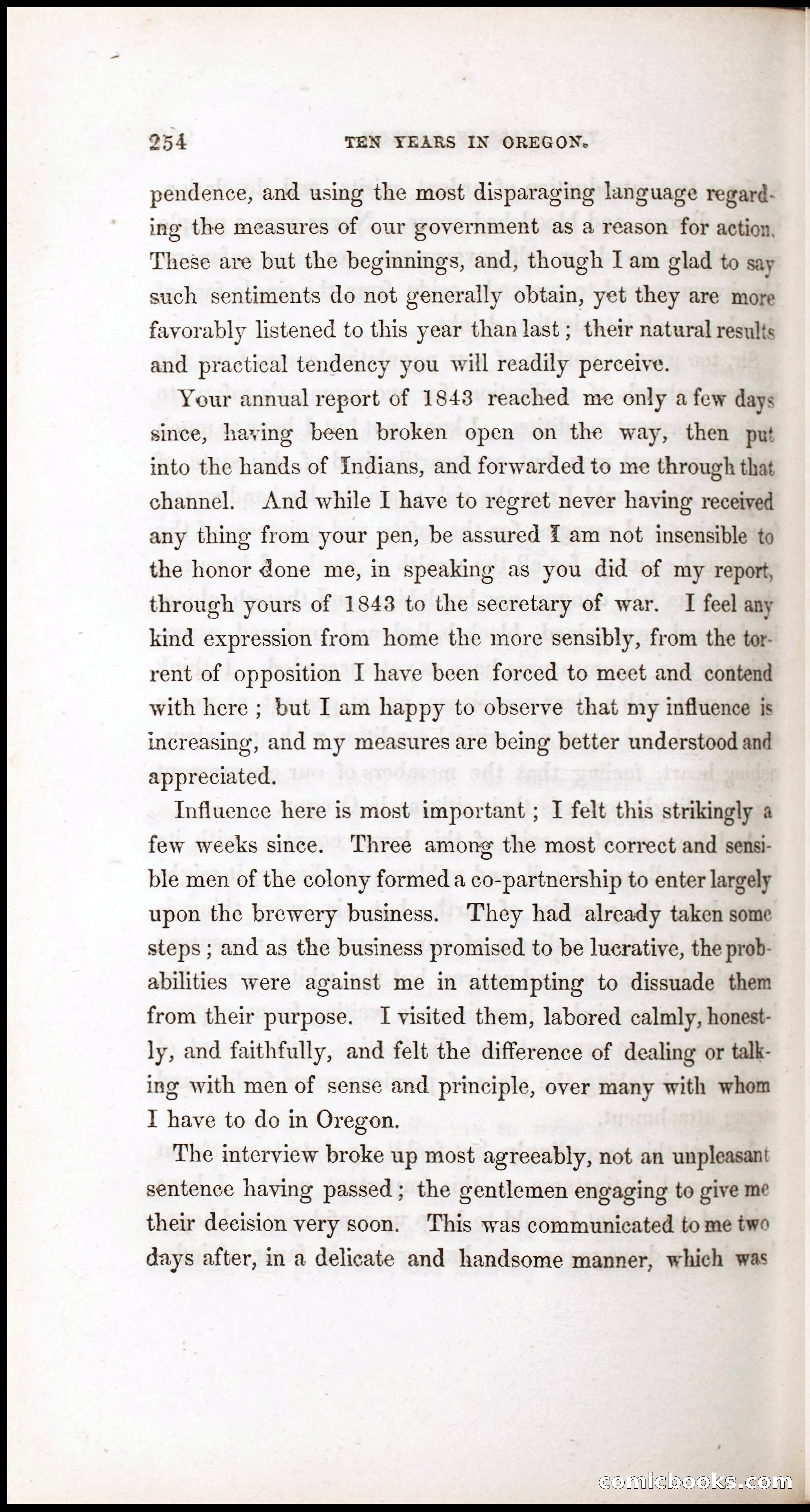 Thrilling Adventures, Travels, and Explorations of Dr. Elijah White Among the Rocky Mountains and in the Far West — page 262 of 394