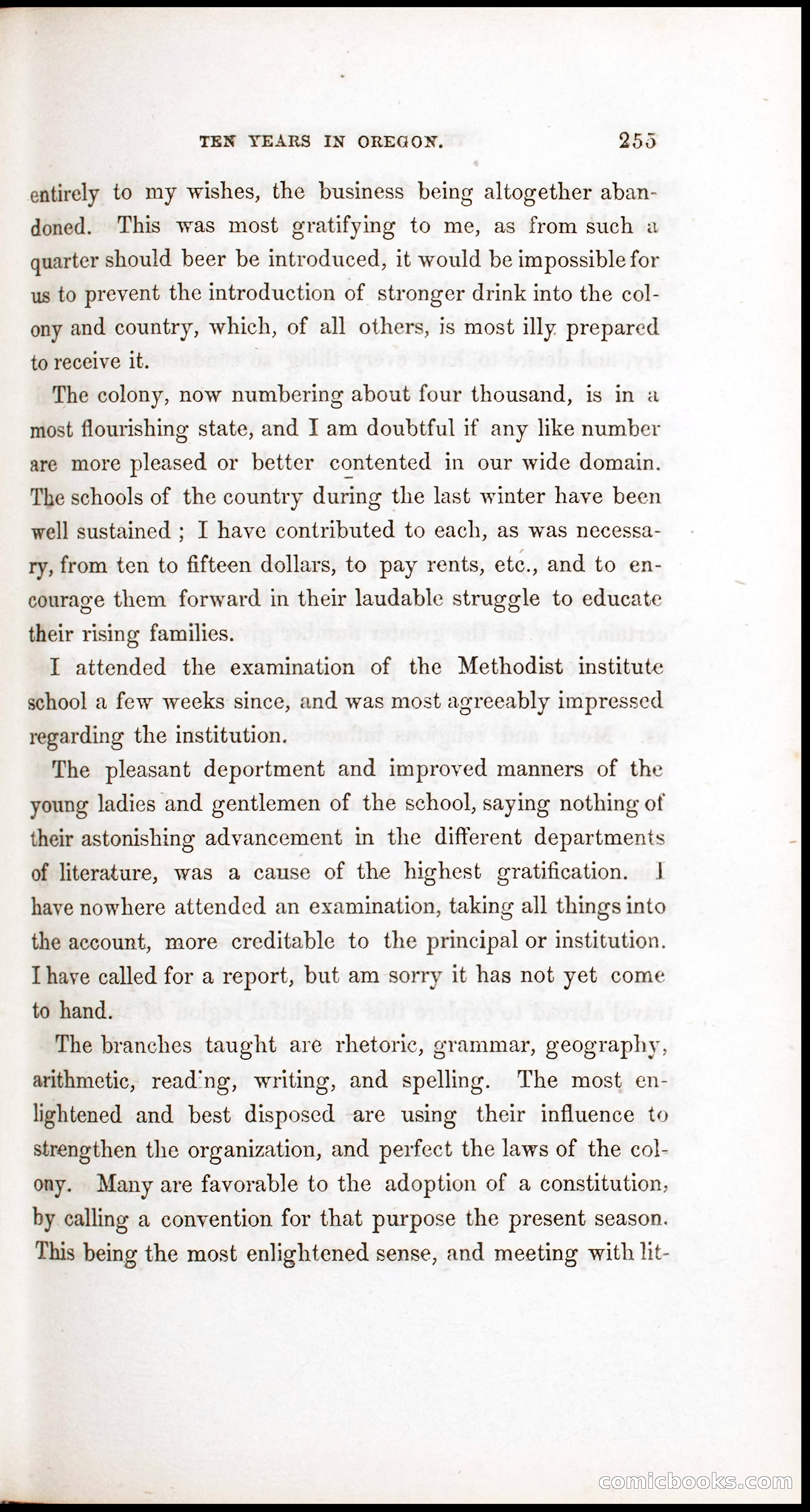 Thrilling Adventures, Travels, and Explorations of Dr. Elijah White Among the Rocky Mountains and in the Far West — page 263 of 394