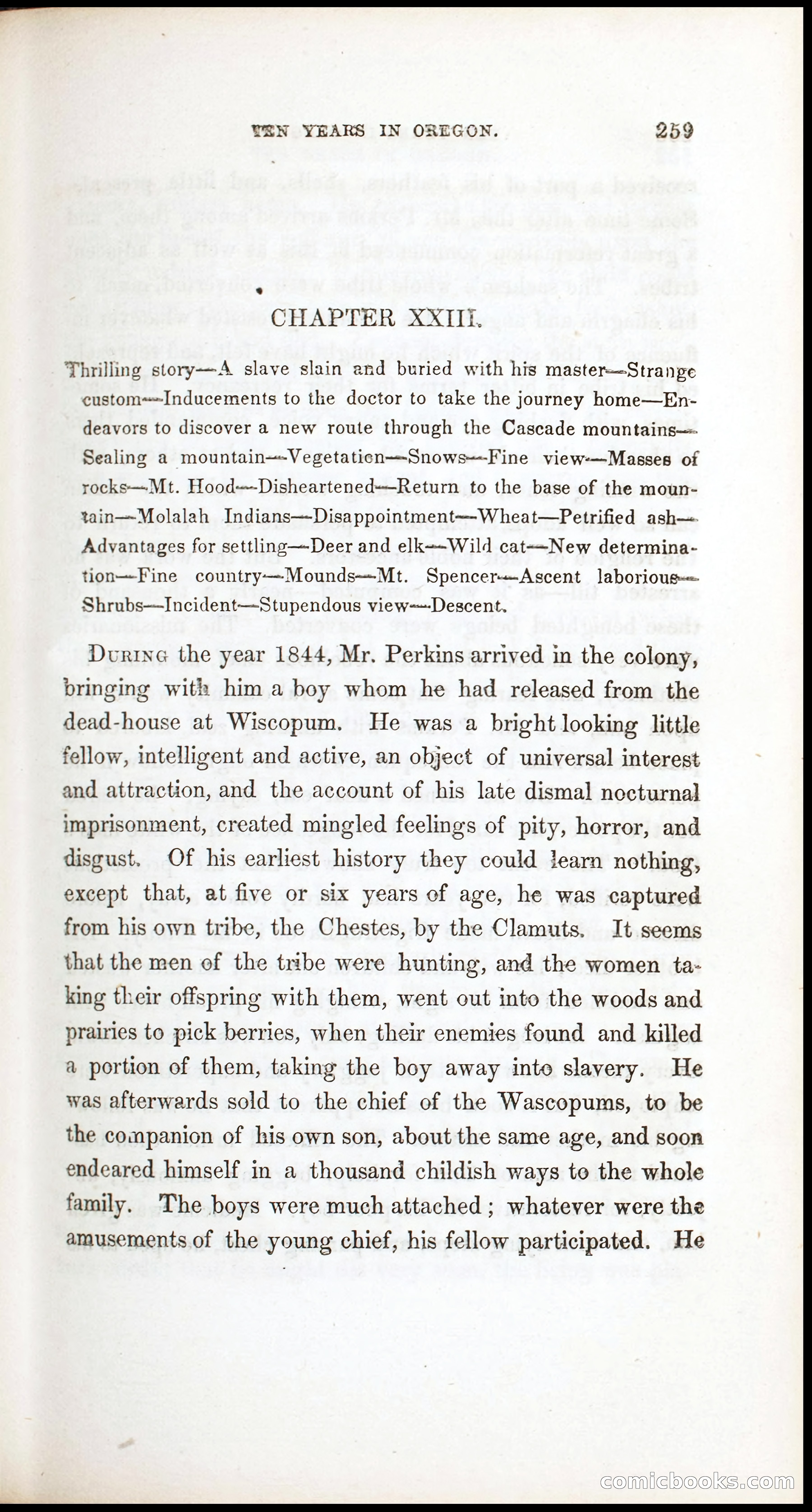 Thrilling Adventures, Travels, and Explorations of Dr. Elijah White Among the Rocky Mountains and in the Far West — page 267 of 394