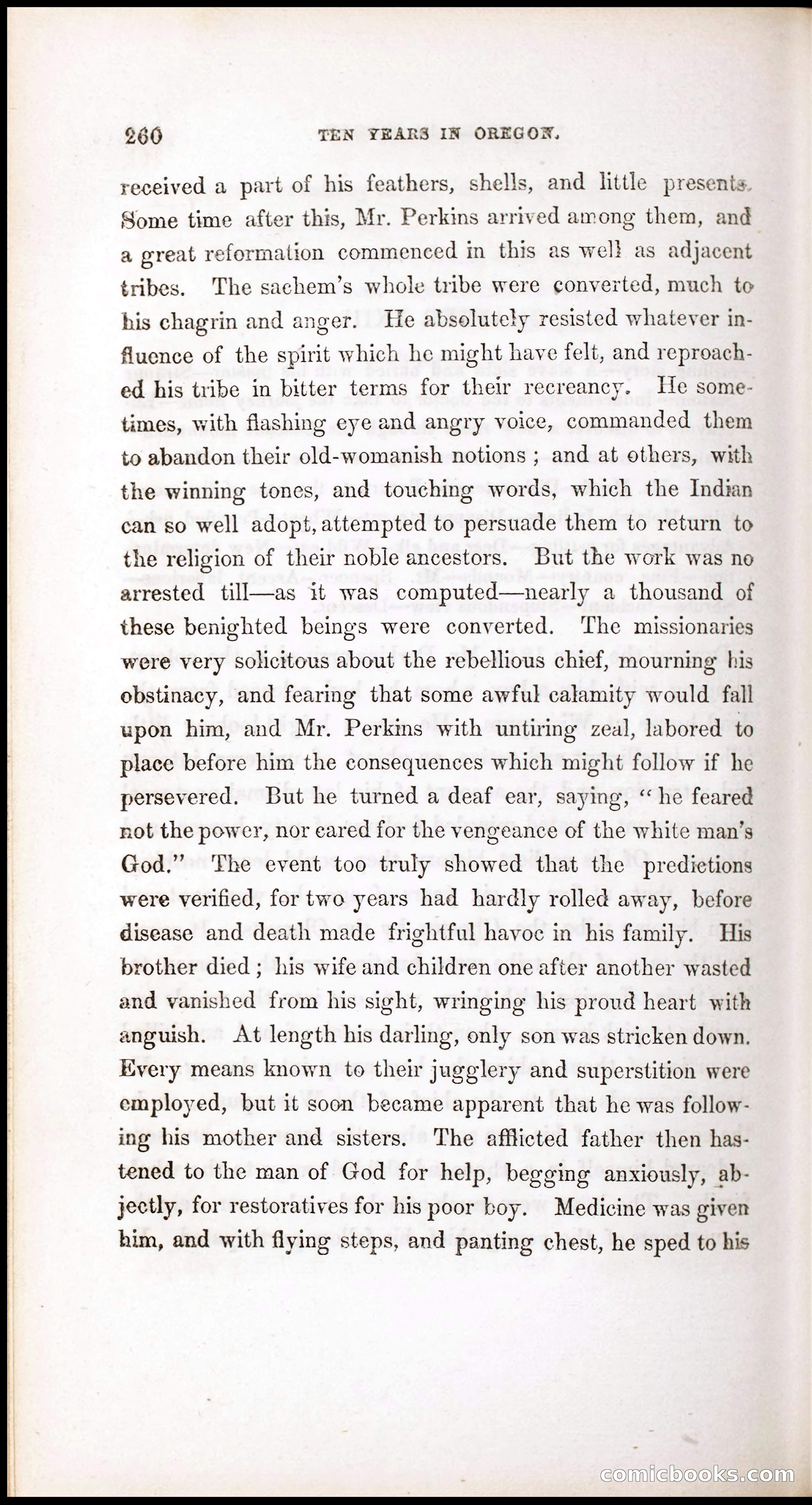 Thrilling Adventures, Travels, and Explorations of Dr. Elijah White Among the Rocky Mountains and in the Far West — page 268 of 394