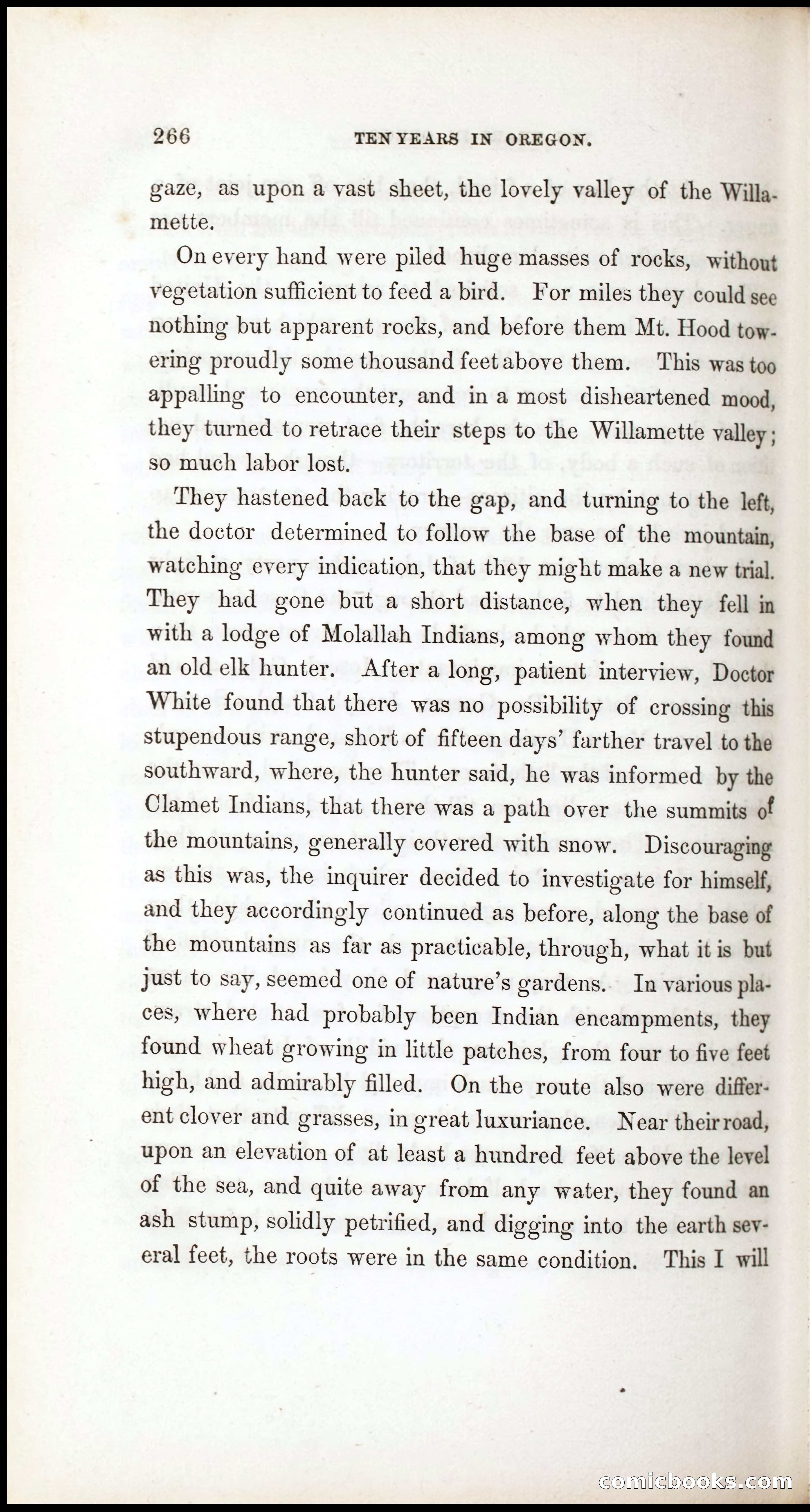 Thrilling Adventures, Travels, and Explorations of Dr. Elijah White Among the Rocky Mountains and in the Far West — page 274 of 394