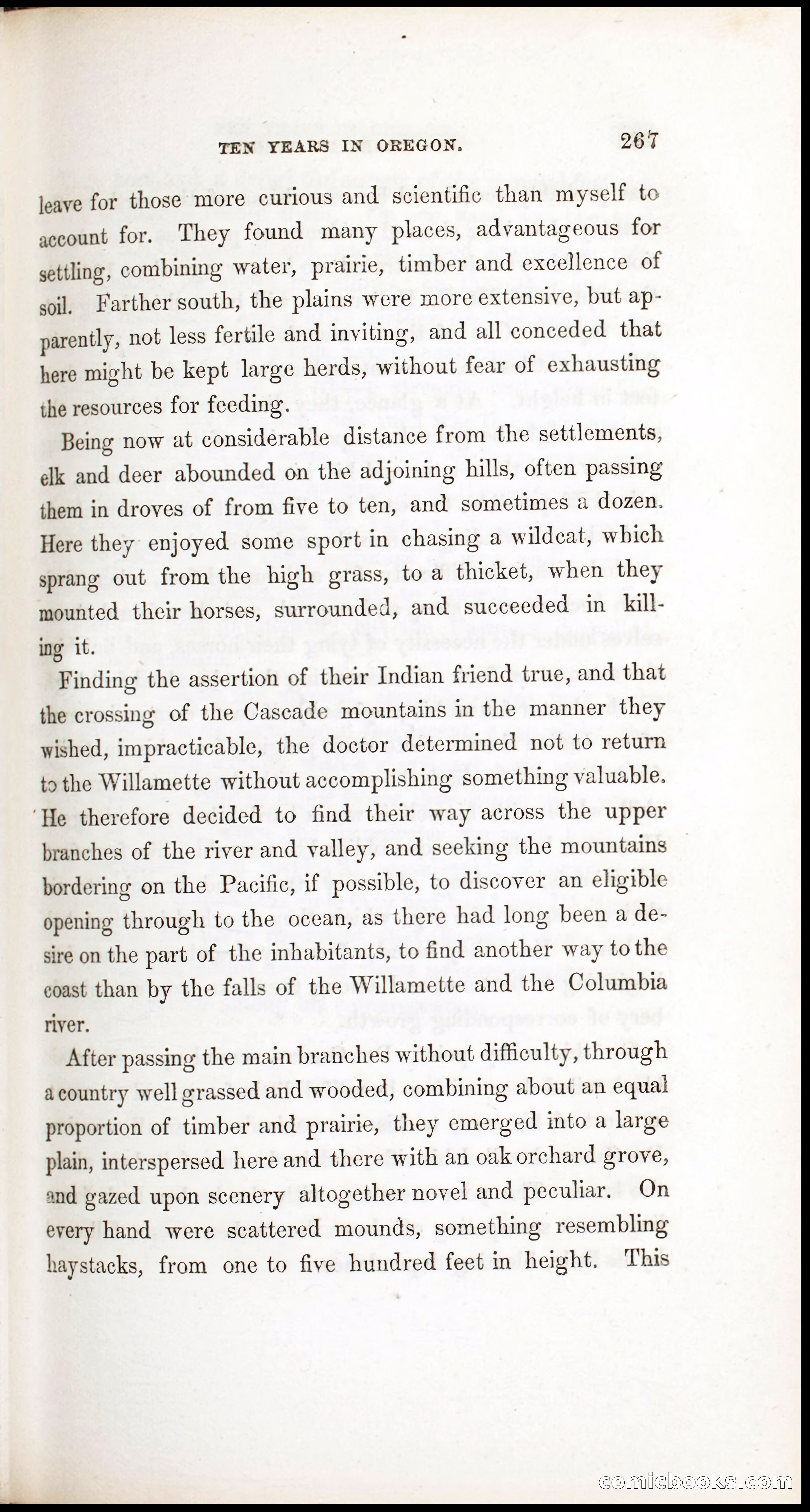 Thrilling Adventures, Travels, and Explorations of Dr. Elijah White Among the Rocky Mountains and in the Far West — page 275 of 394