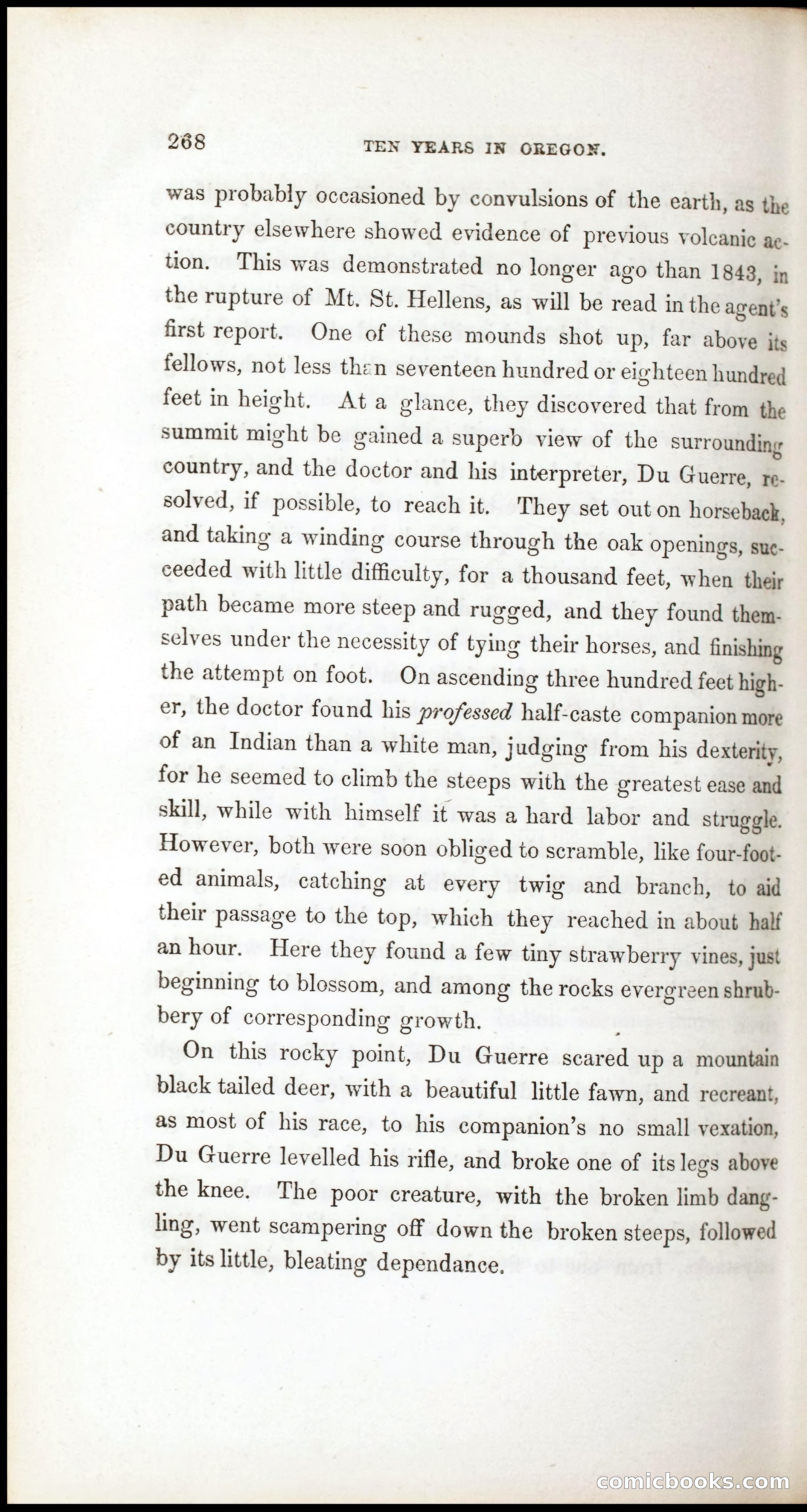 Thrilling Adventures, Travels, and Explorations of Dr. Elijah White Among the Rocky Mountains and in the Far West — page 276 of 394