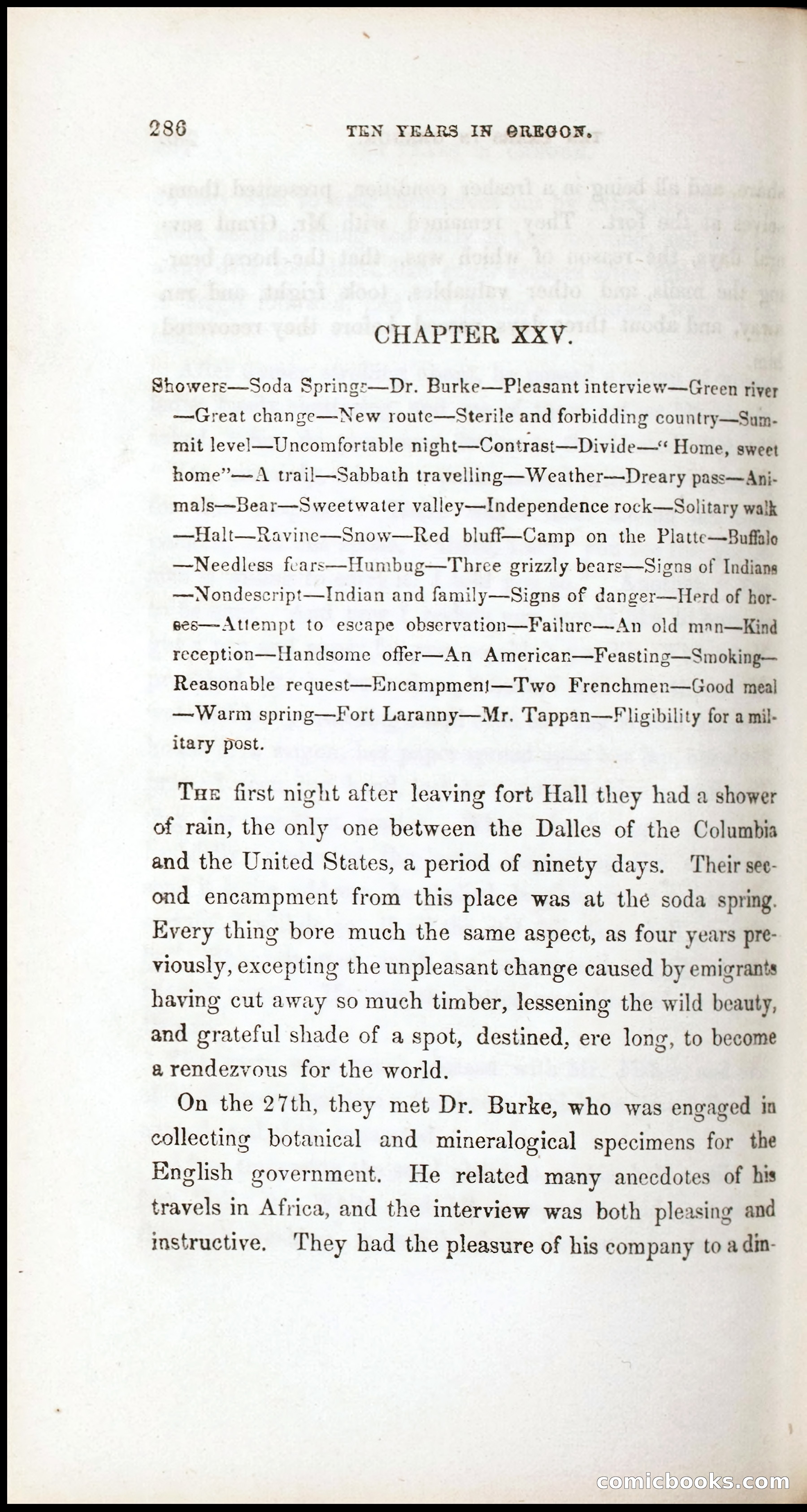 Thrilling Adventures, Travels, and Explorations of Dr. Elijah White Among the Rocky Mountains and in the Far West — page 294 of 394