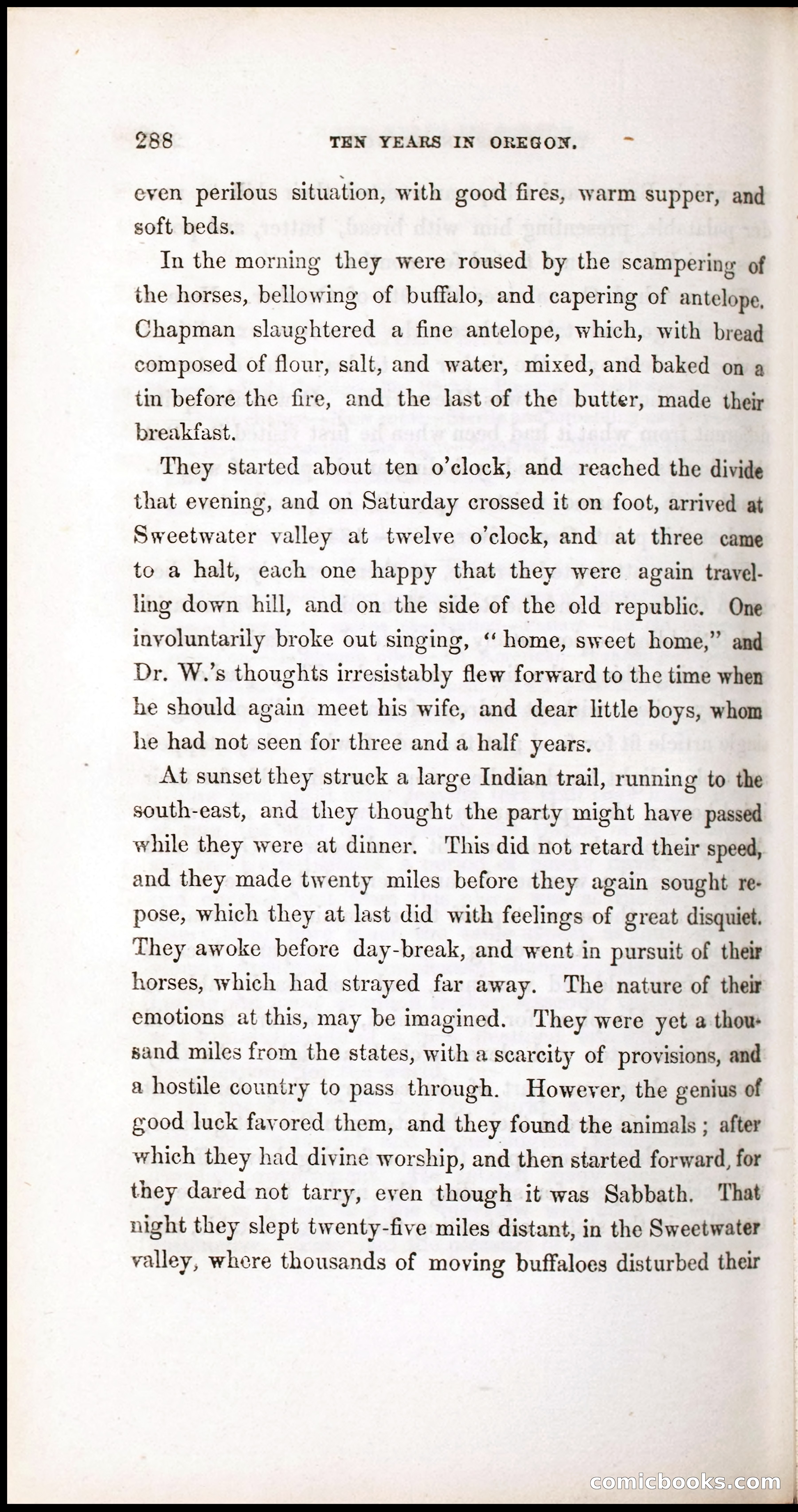 Thrilling Adventures, Travels, and Explorations of Dr. Elijah White Among the Rocky Mountains and in the Far West — page 296 of 394