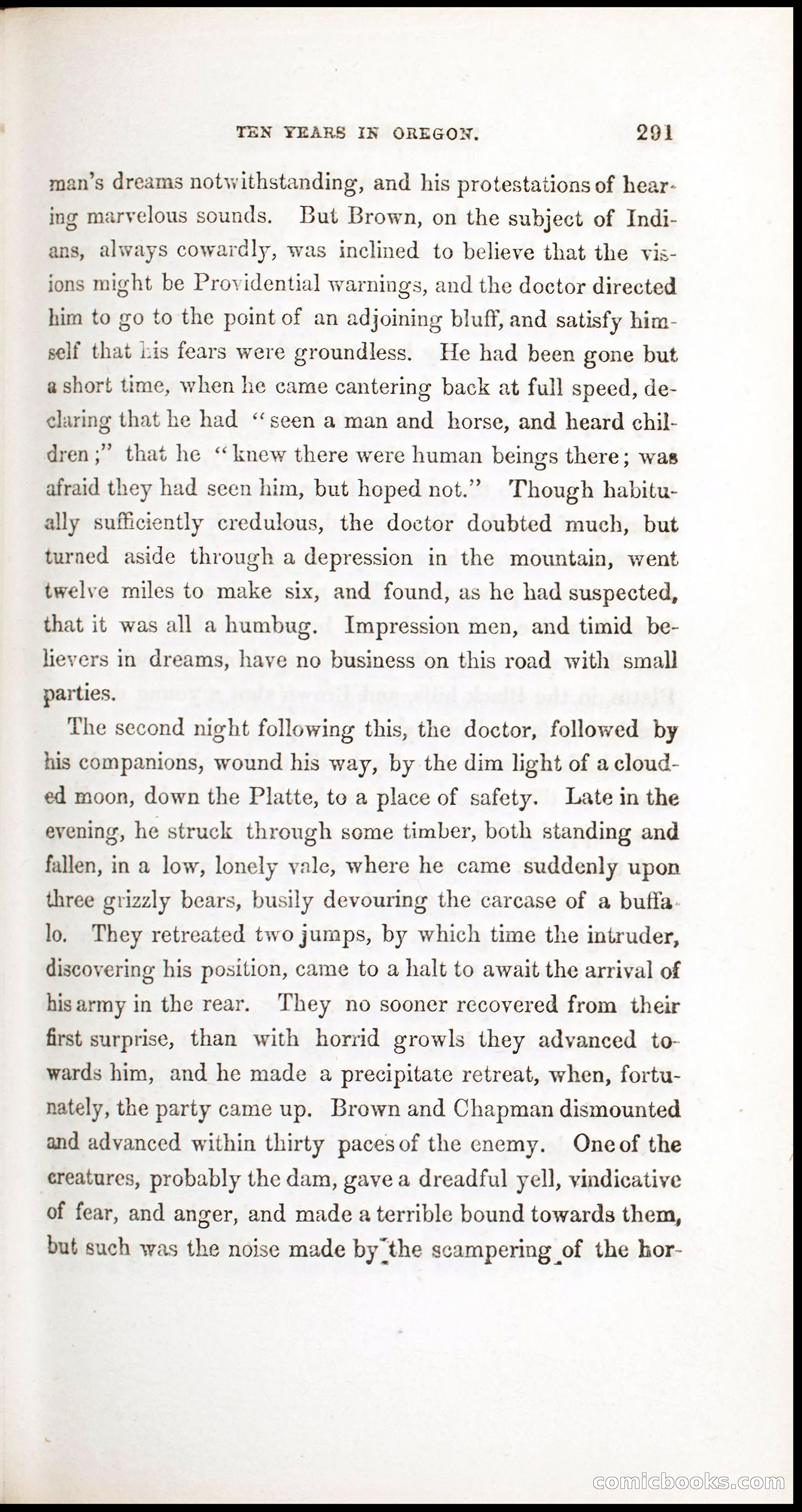 Thrilling Adventures, Travels, and Explorations of Dr. Elijah White Among the Rocky Mountains and in the Far West — page 299 of 394