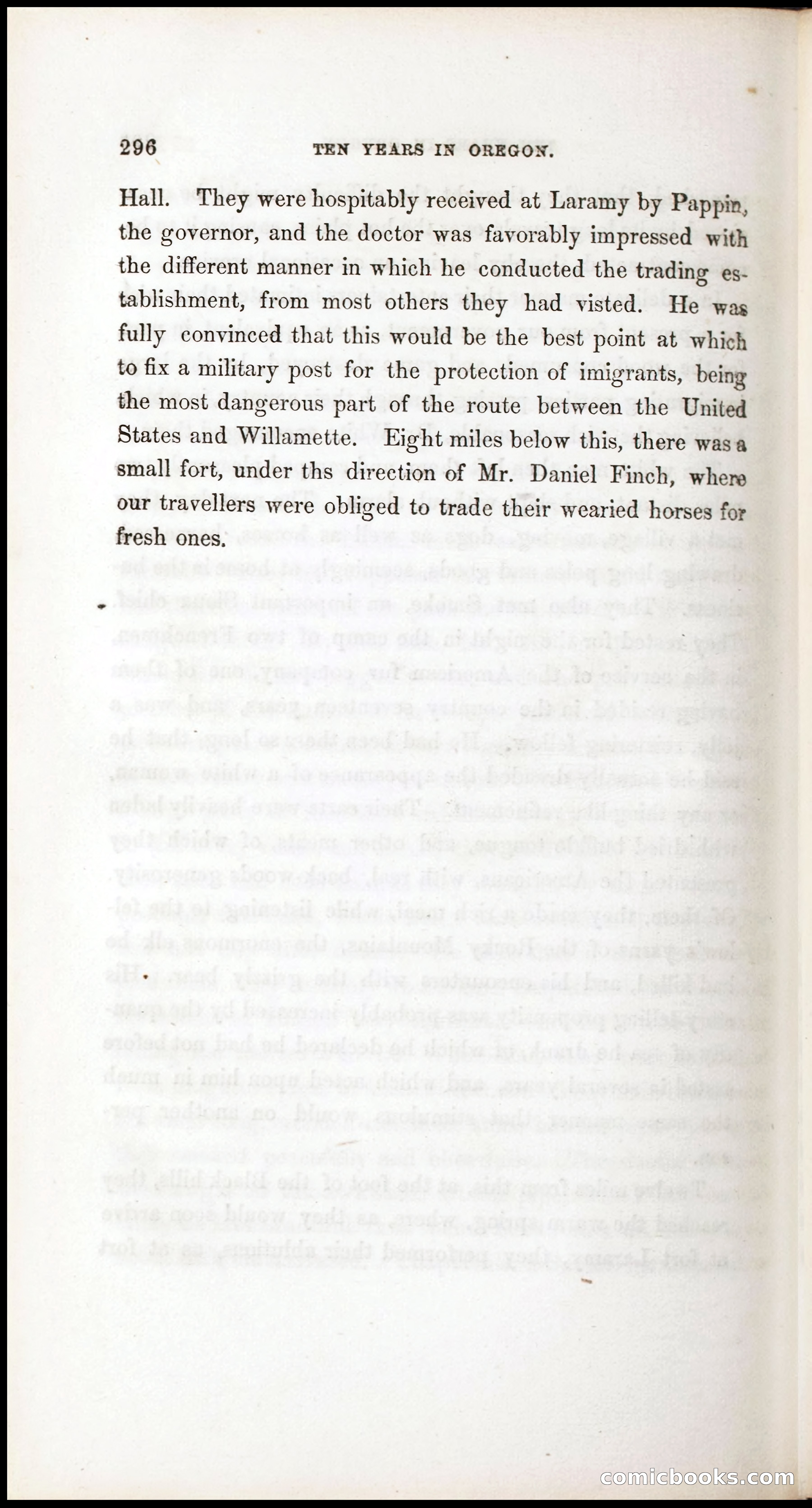 Thrilling Adventures, Travels, and Explorations of Dr. Elijah White Among the Rocky Mountains and in the Far West — page 304 of 394