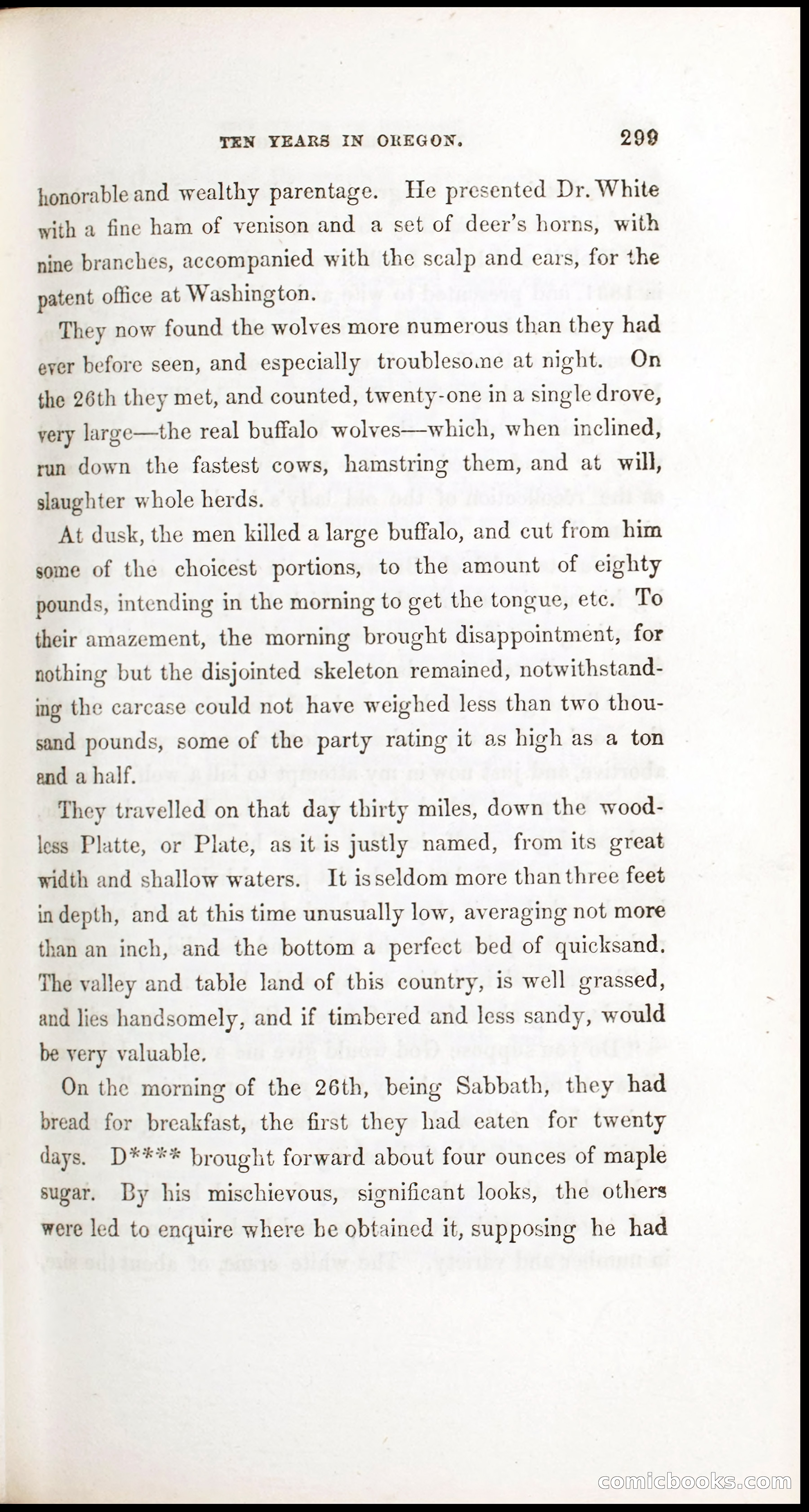 Thrilling Adventures, Travels, and Explorations of Dr. Elijah White Among the Rocky Mountains and in the Far West — page 307 of 394