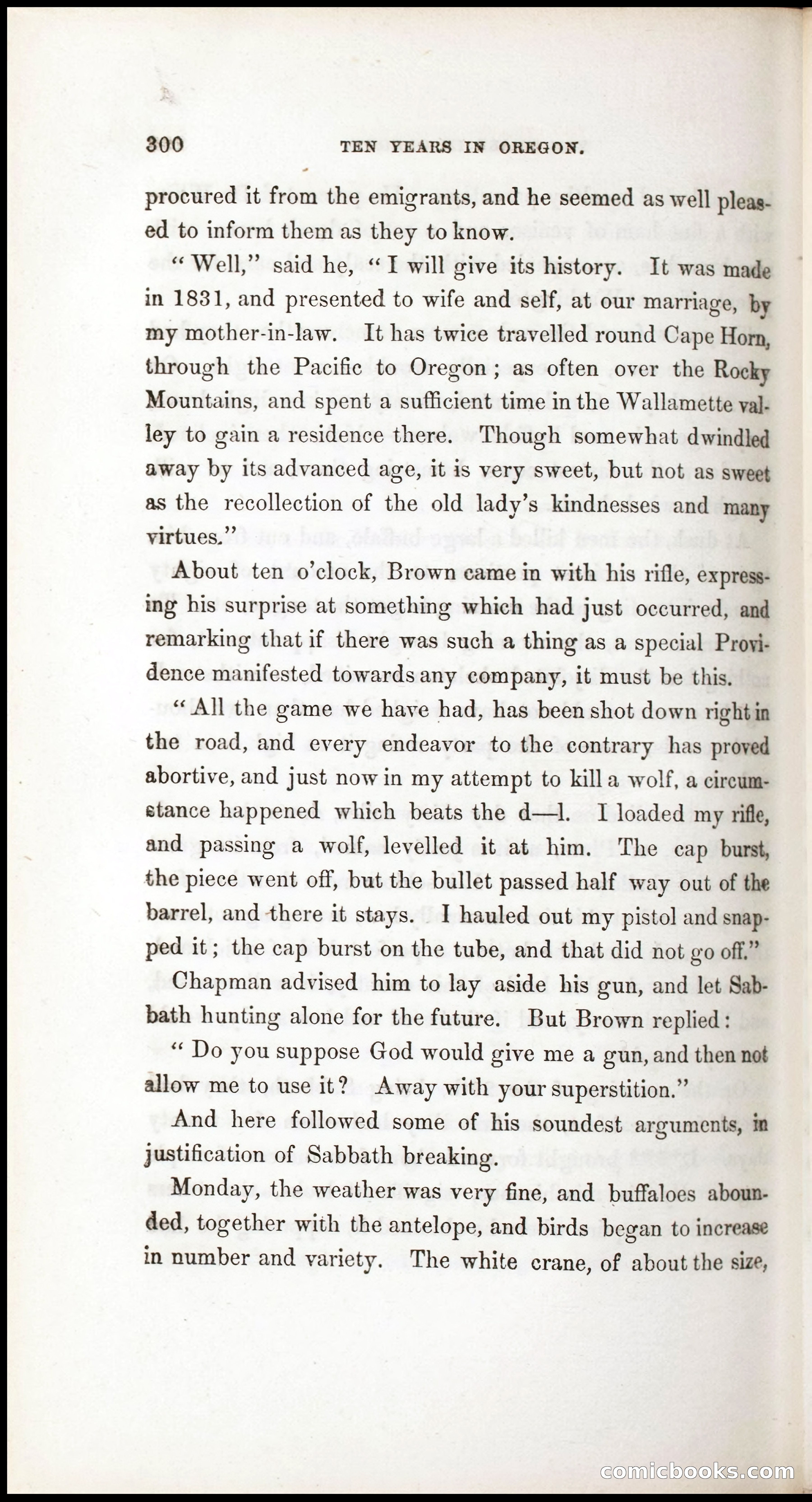 Thrilling Adventures, Travels, and Explorations of Dr. Elijah White Among the Rocky Mountains and in the Far West — page 308 of 394