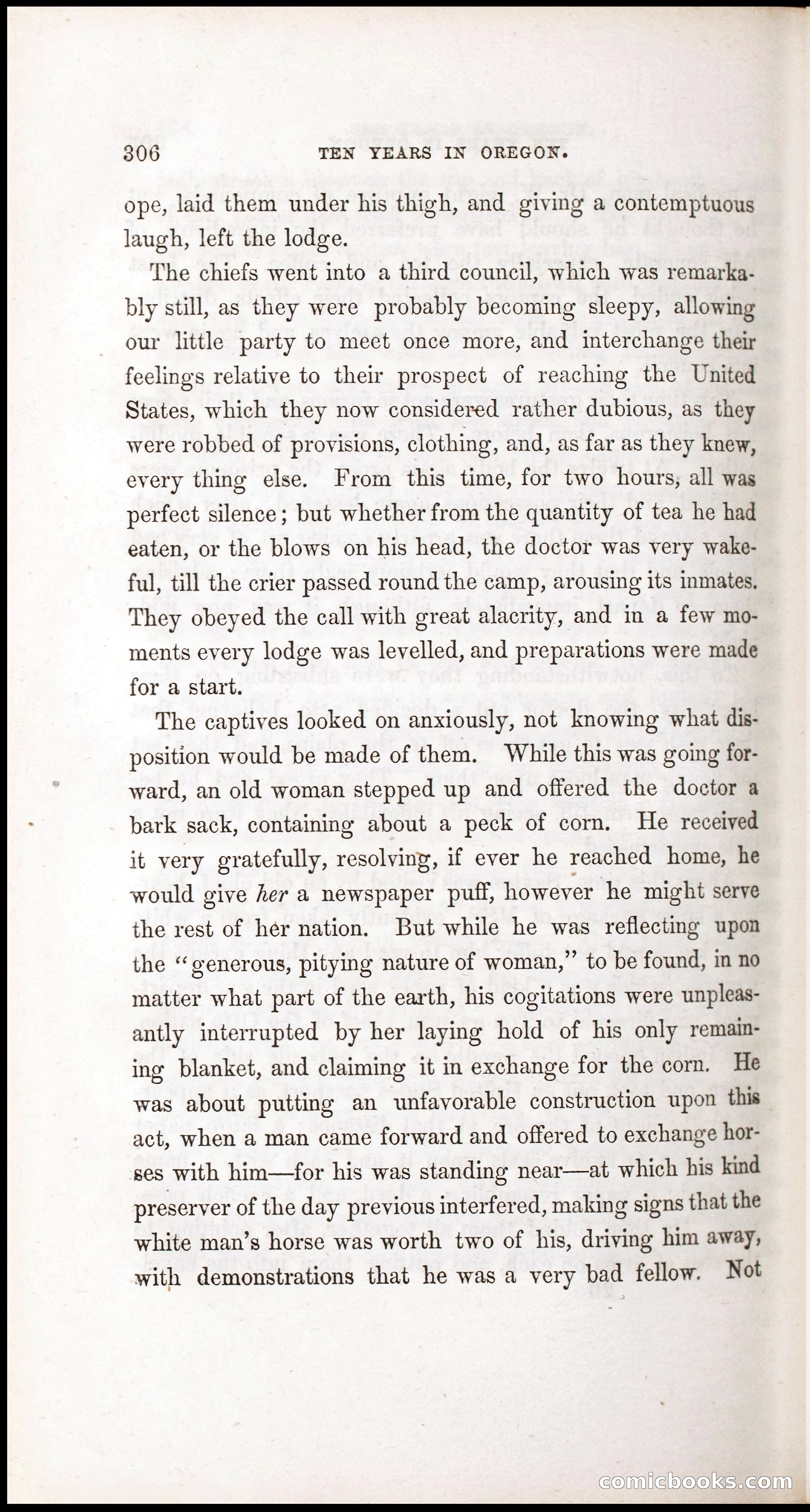 Thrilling Adventures, Travels, and Explorations of Dr. Elijah White Among the Rocky Mountains and in the Far West — page 314 of 394