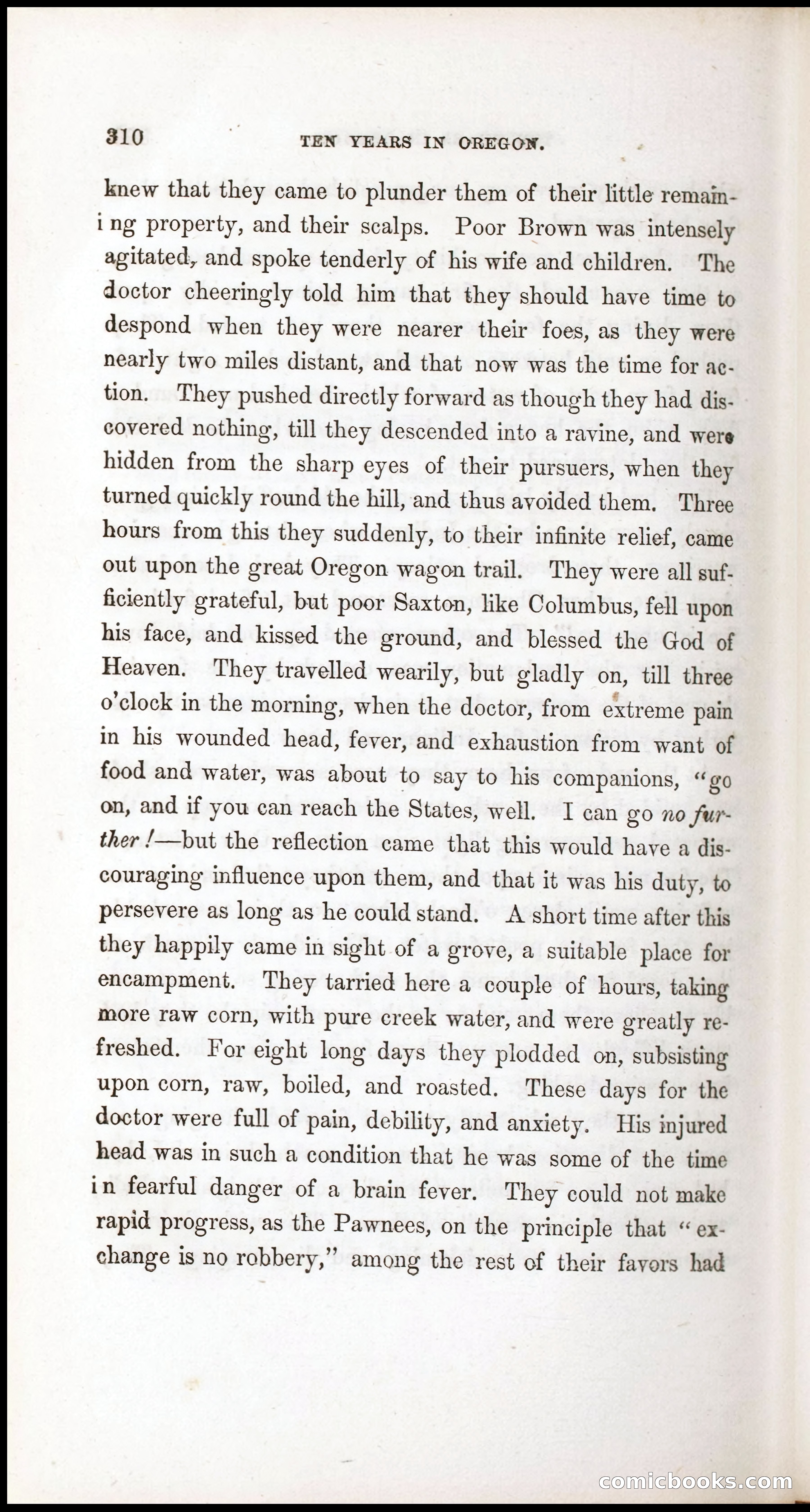 Thrilling Adventures, Travels, and Explorations of Dr. Elijah White Among the Rocky Mountains and in the Far West — page 318 of 394