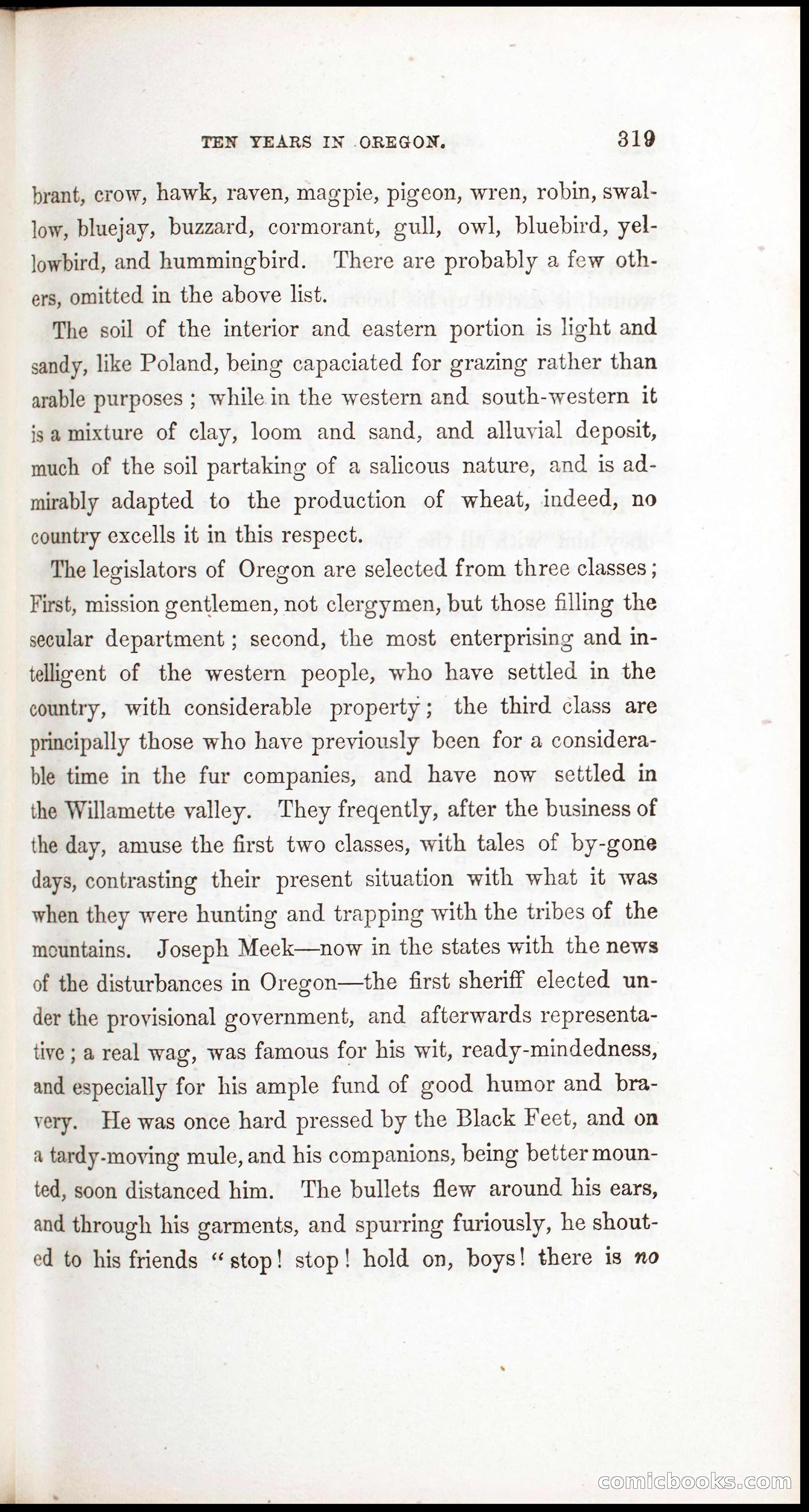 Thrilling Adventures, Travels, and Explorations of Dr. Elijah White Among the Rocky Mountains and in the Far West — page 327 of 394