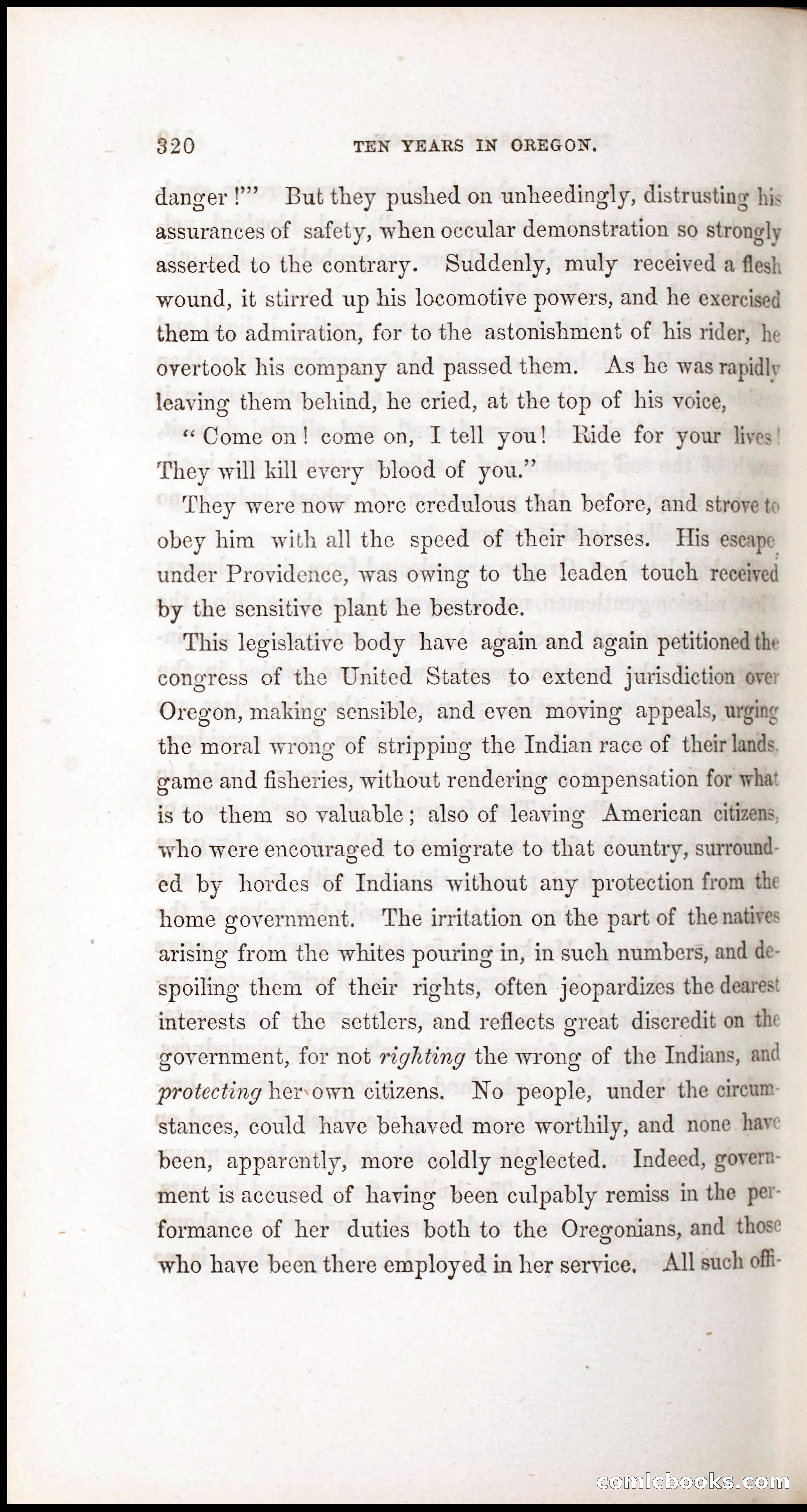 Thrilling Adventures, Travels, and Explorations of Dr. Elijah White Among the Rocky Mountains and in the Far West — page 328 of 394