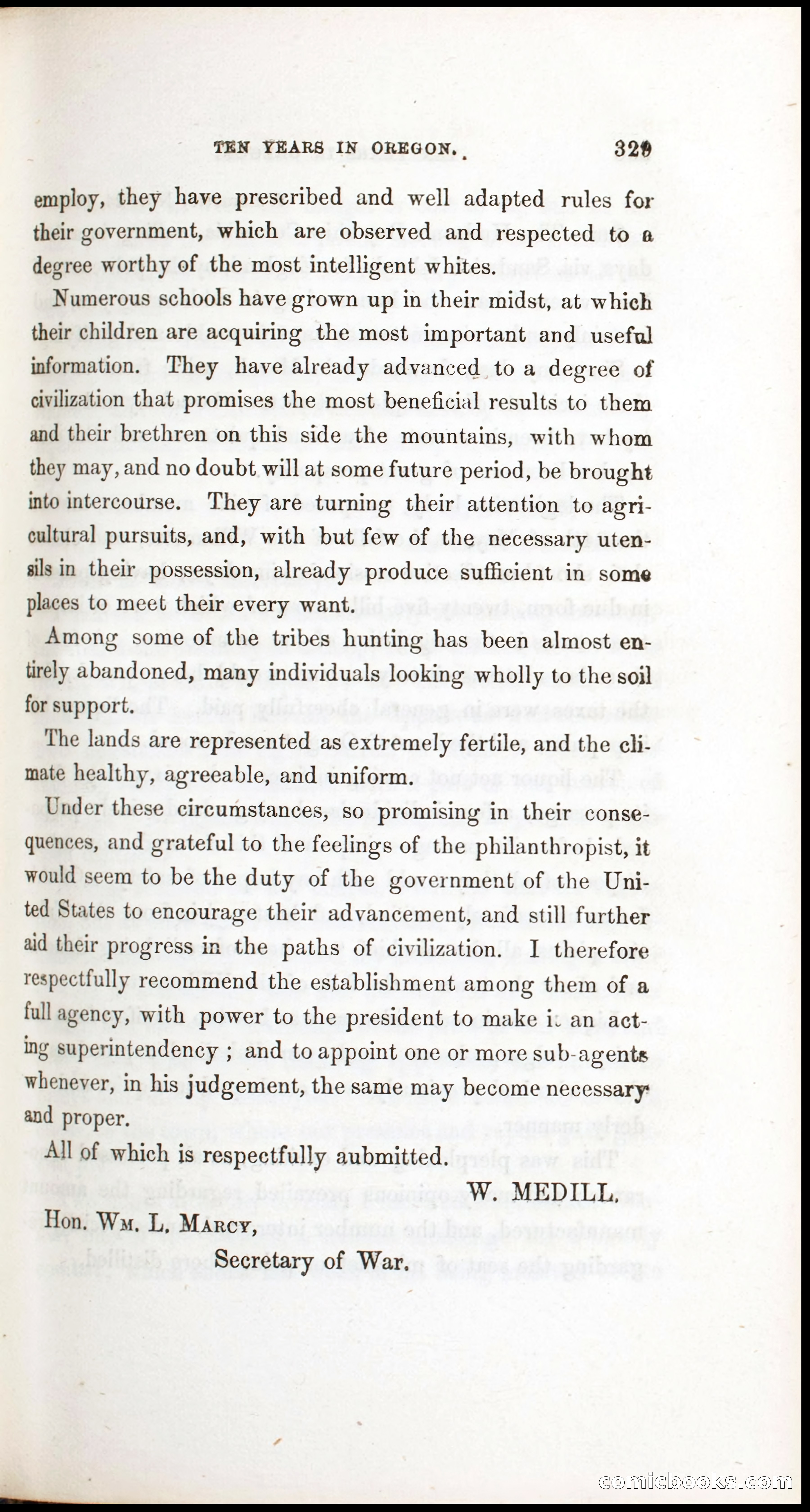 Thrilling Adventures, Travels, and Explorations of Dr. Elijah White Among the Rocky Mountains and in the Far West — page 337 of 394