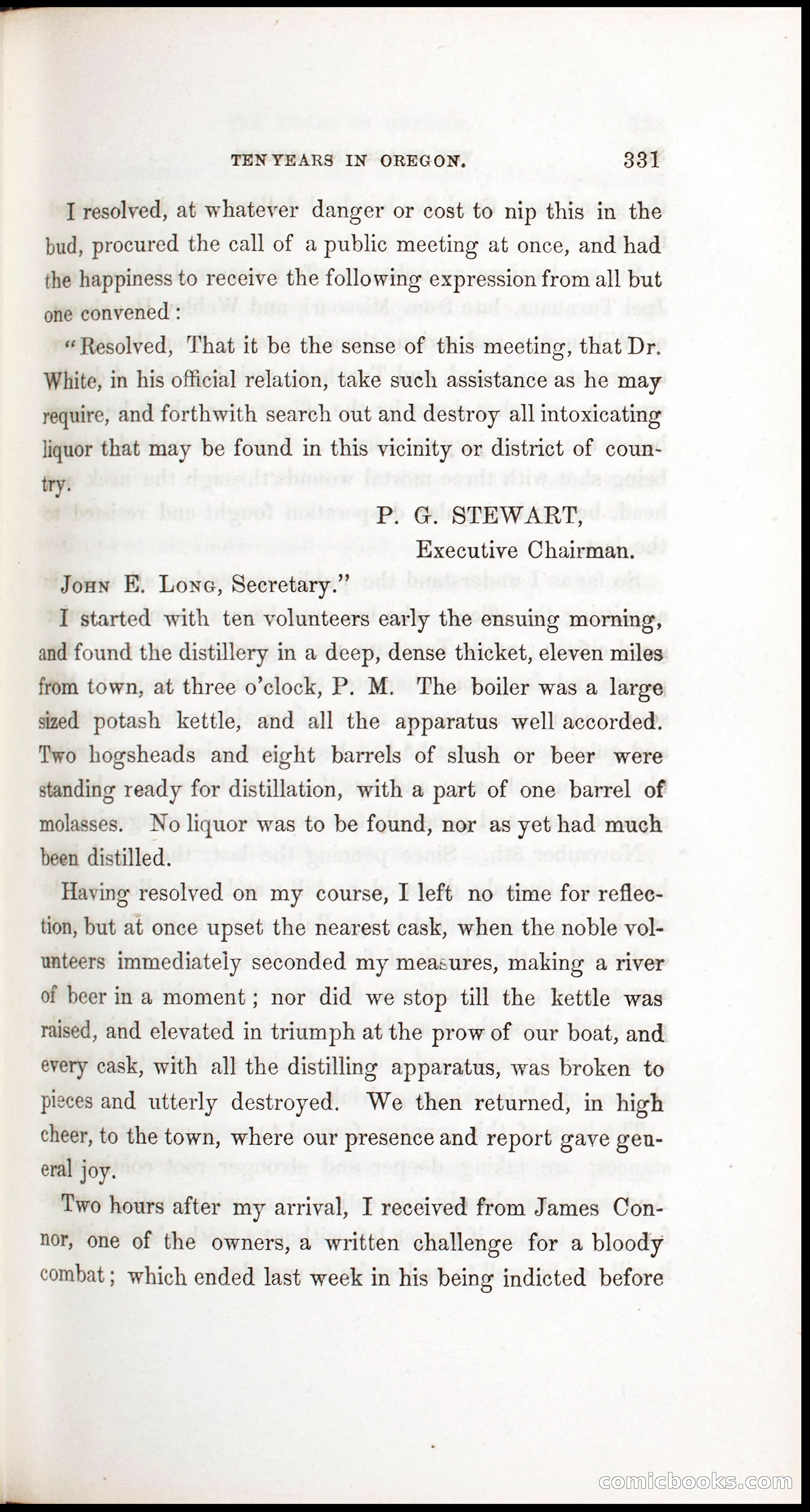 Thrilling Adventures, Travels, and Explorations of Dr. Elijah White Among the Rocky Mountains and in the Far West — page 339 of 394