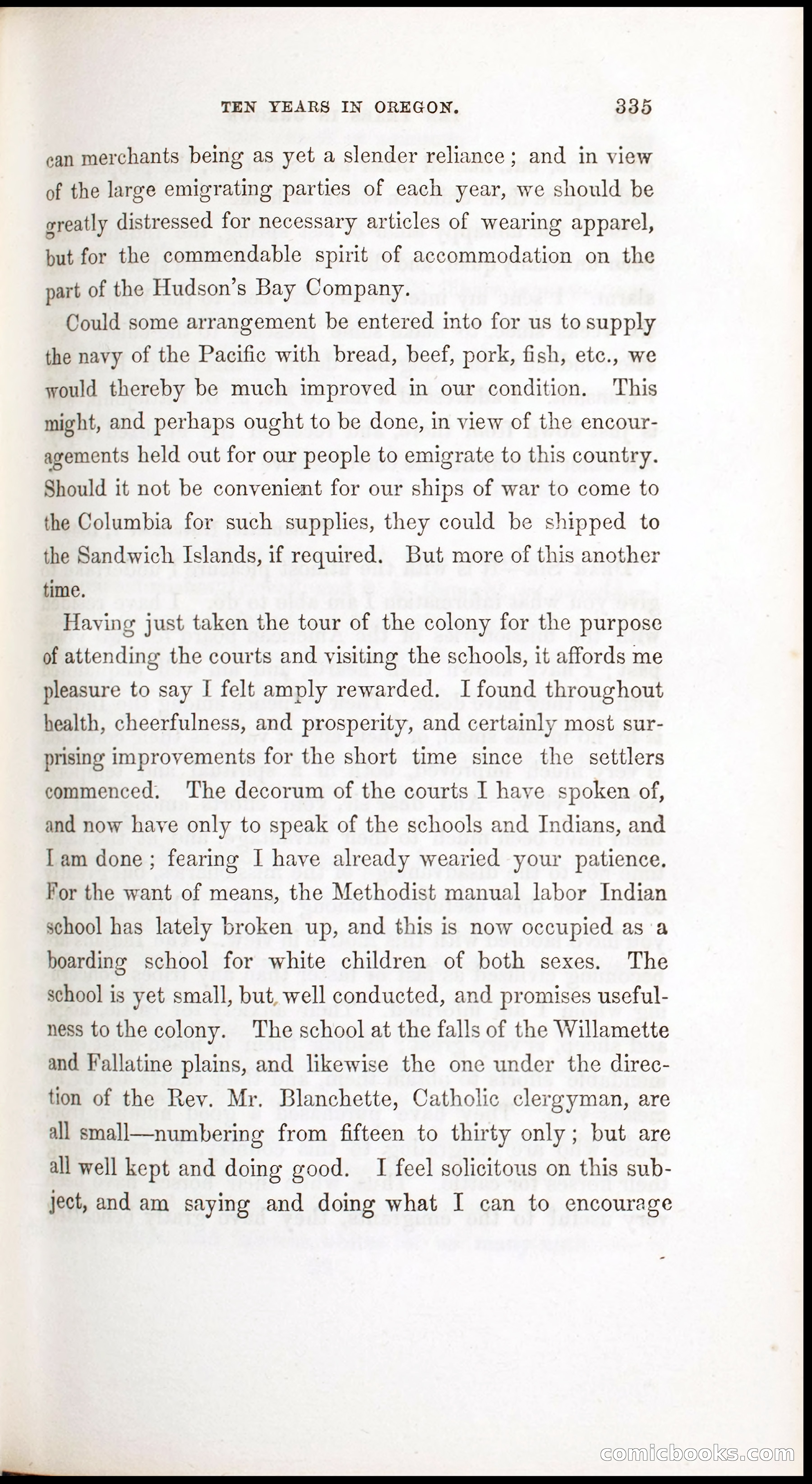 Thrilling Adventures, Travels, and Explorations of Dr. Elijah White Among the Rocky Mountains and in the Far West — page 343 of 394