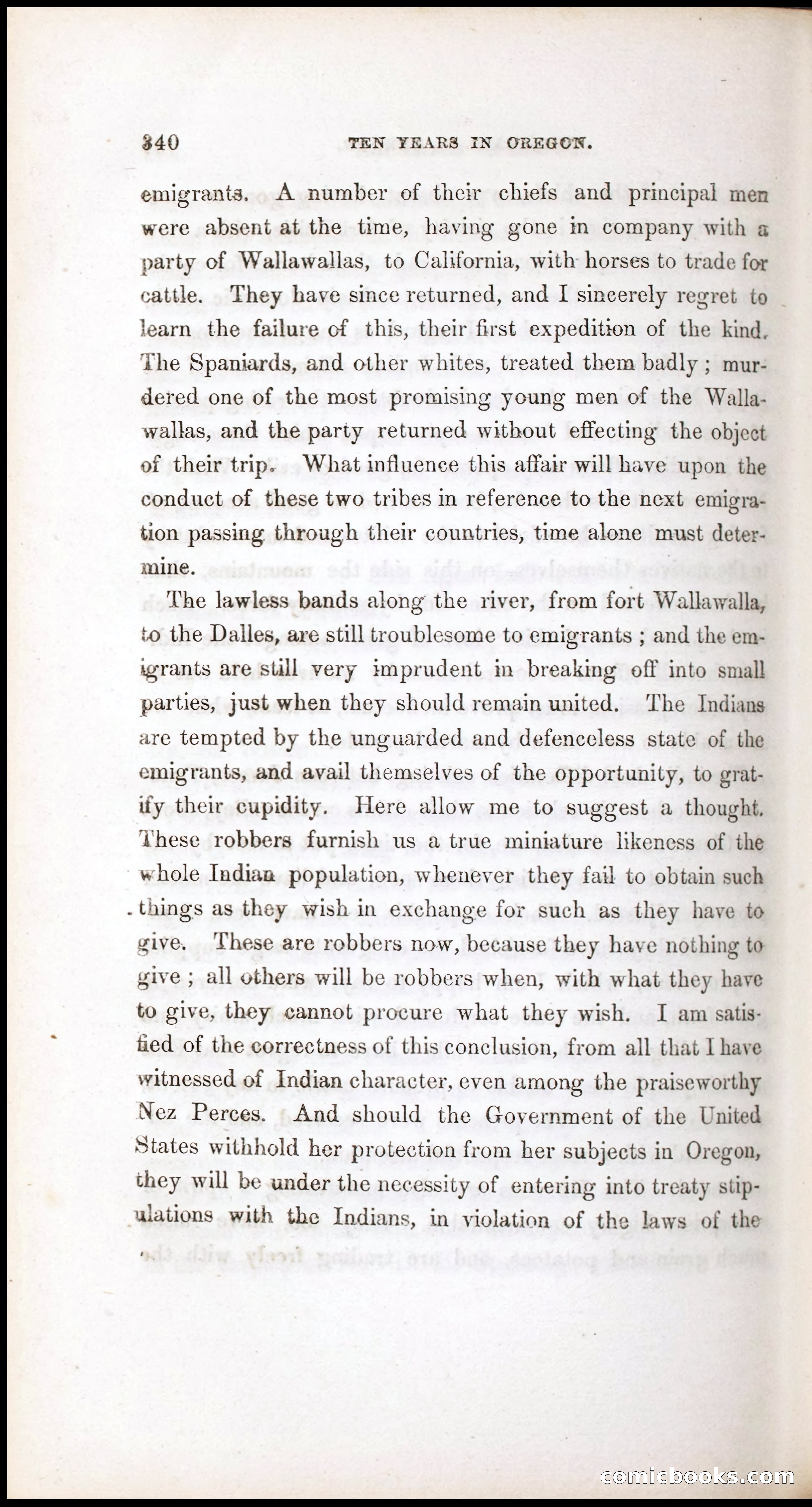 Thrilling Adventures, Travels, and Explorations of Dr. Elijah White Among the Rocky Mountains and in the Far West — page 348 of 394
