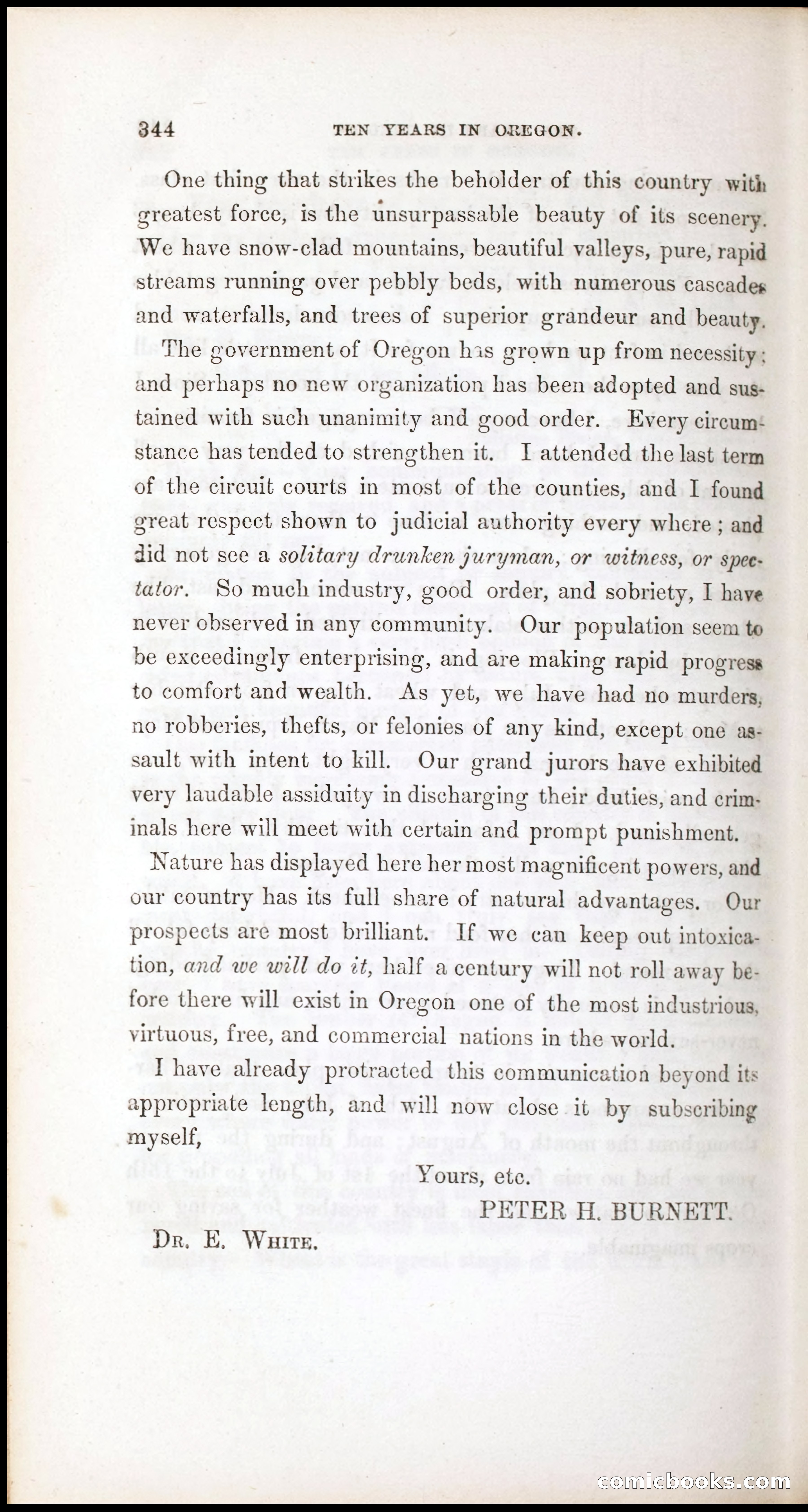 Thrilling Adventures, Travels, and Explorations of Dr. Elijah White Among the Rocky Mountains and in the Far West — page 352 of 394