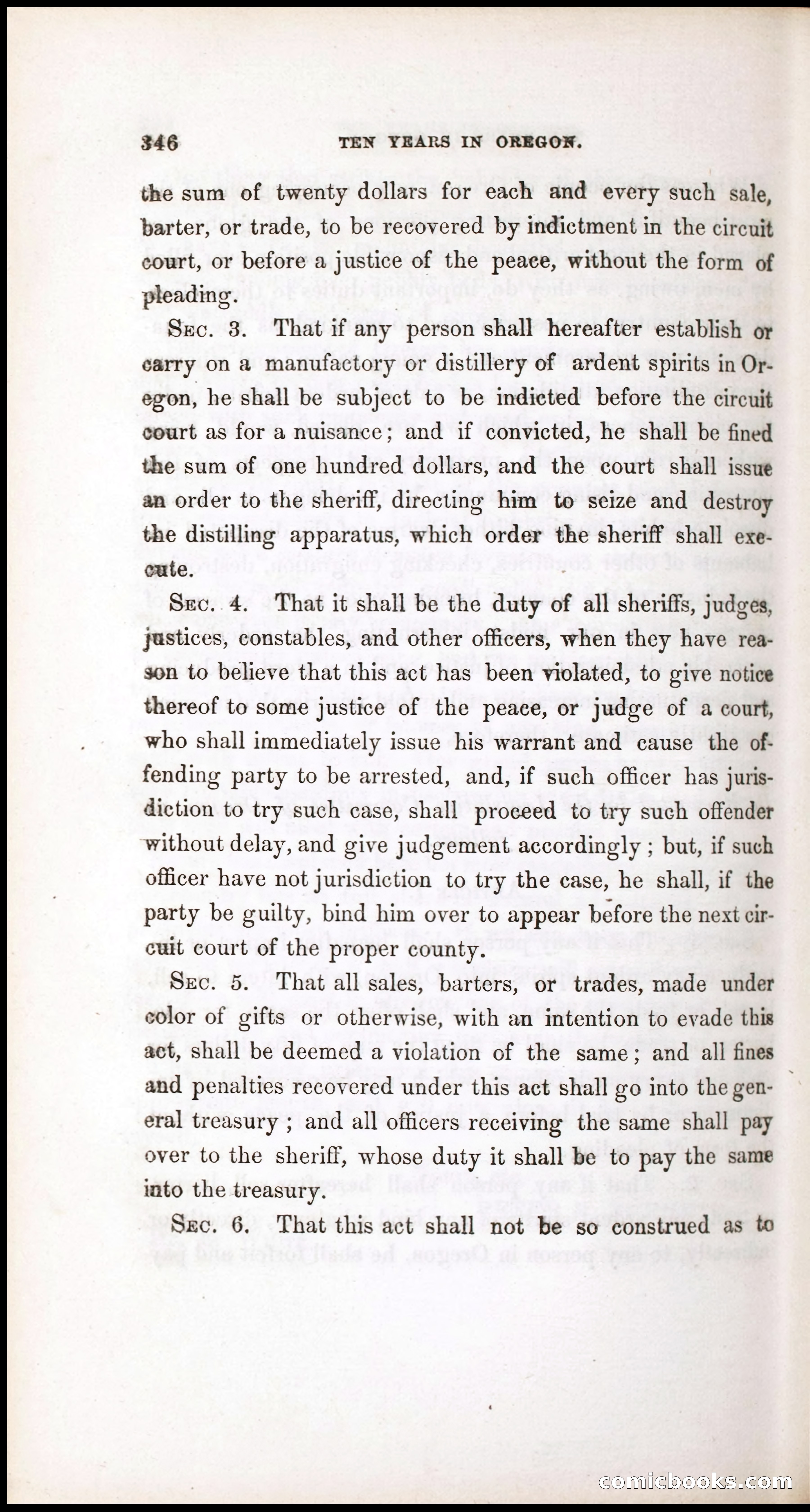 Thrilling Adventures, Travels, and Explorations of Dr. Elijah White Among the Rocky Mountains and in the Far West — page 354 of 394
