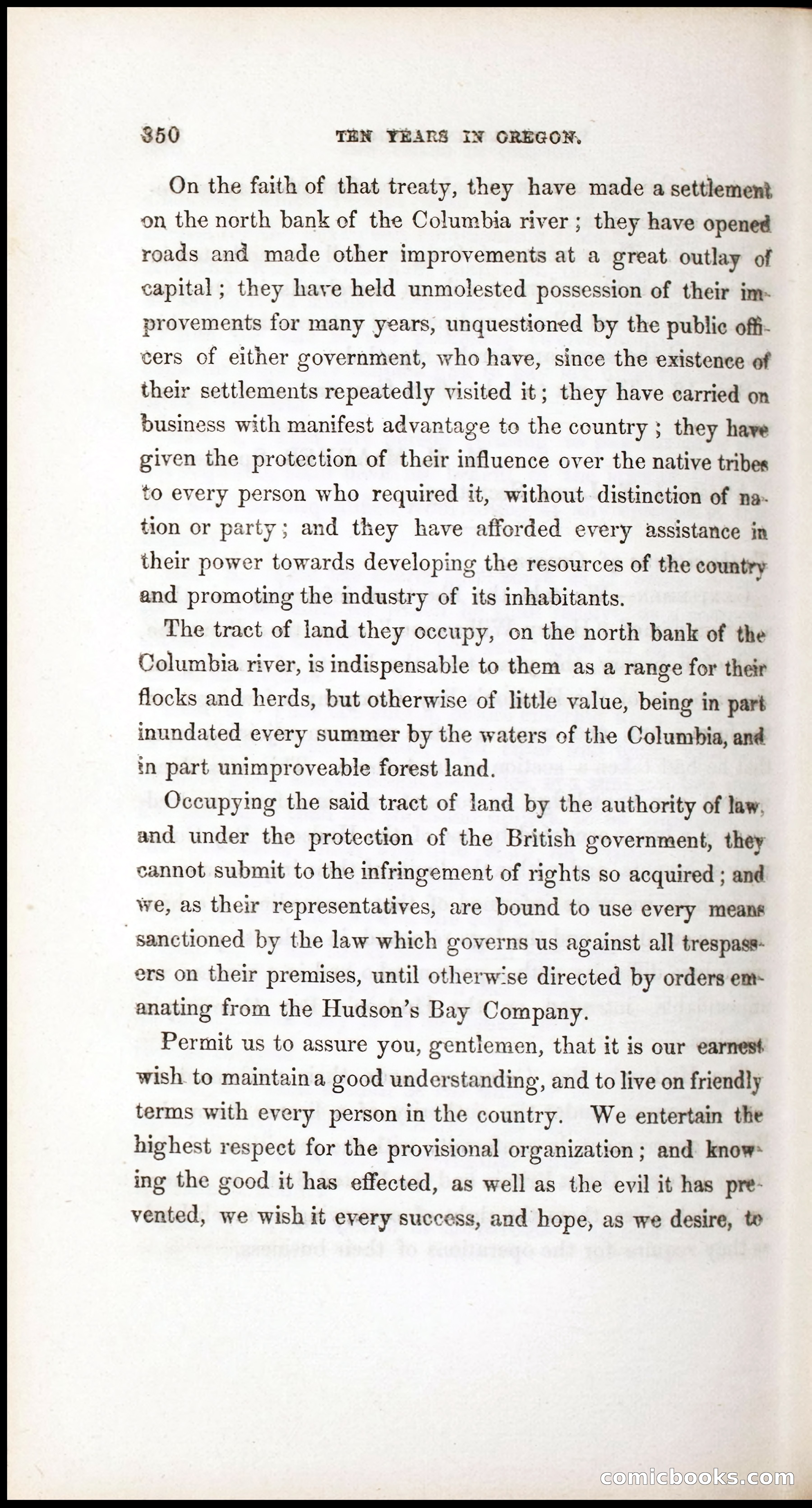 Thrilling Adventures, Travels, and Explorations of Dr. Elijah White Among the Rocky Mountains and in the Far West — page 358 of 394