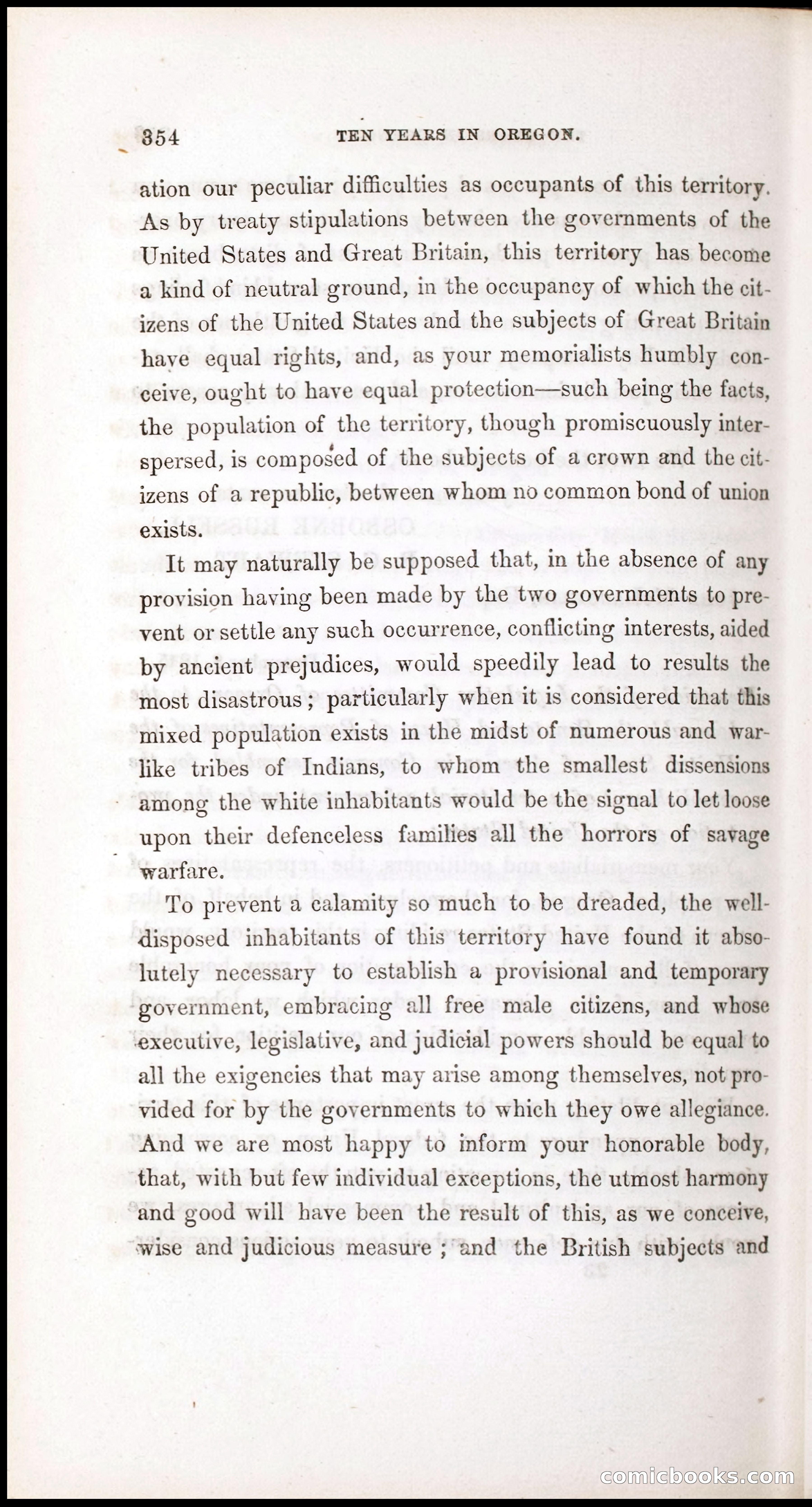 Thrilling Adventures, Travels, and Explorations of Dr. Elijah White Among the Rocky Mountains and in the Far West — page 362 of 394
