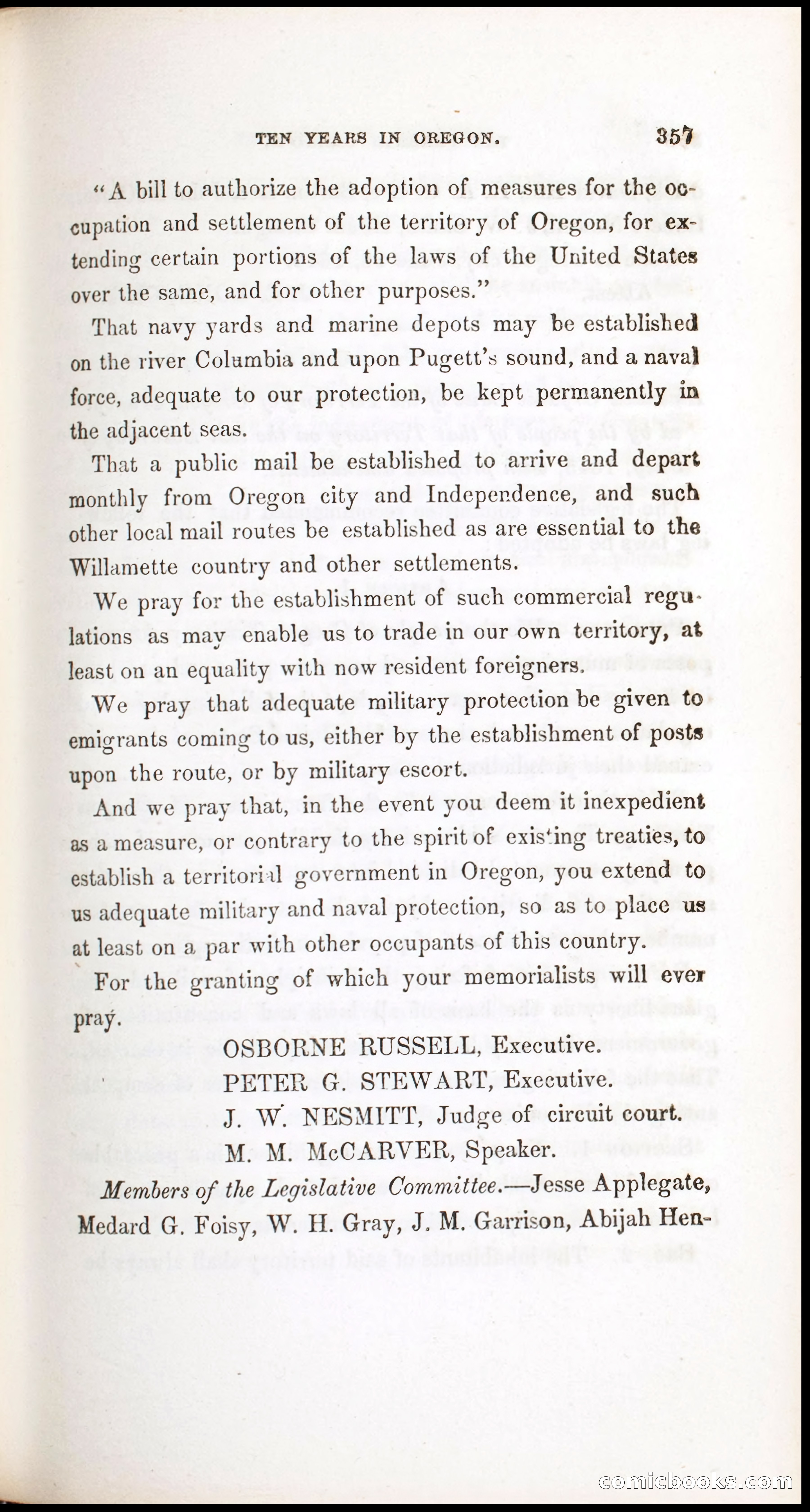 Thrilling Adventures, Travels, and Explorations of Dr. Elijah White Among the Rocky Mountains and in the Far West — page 365 of 394