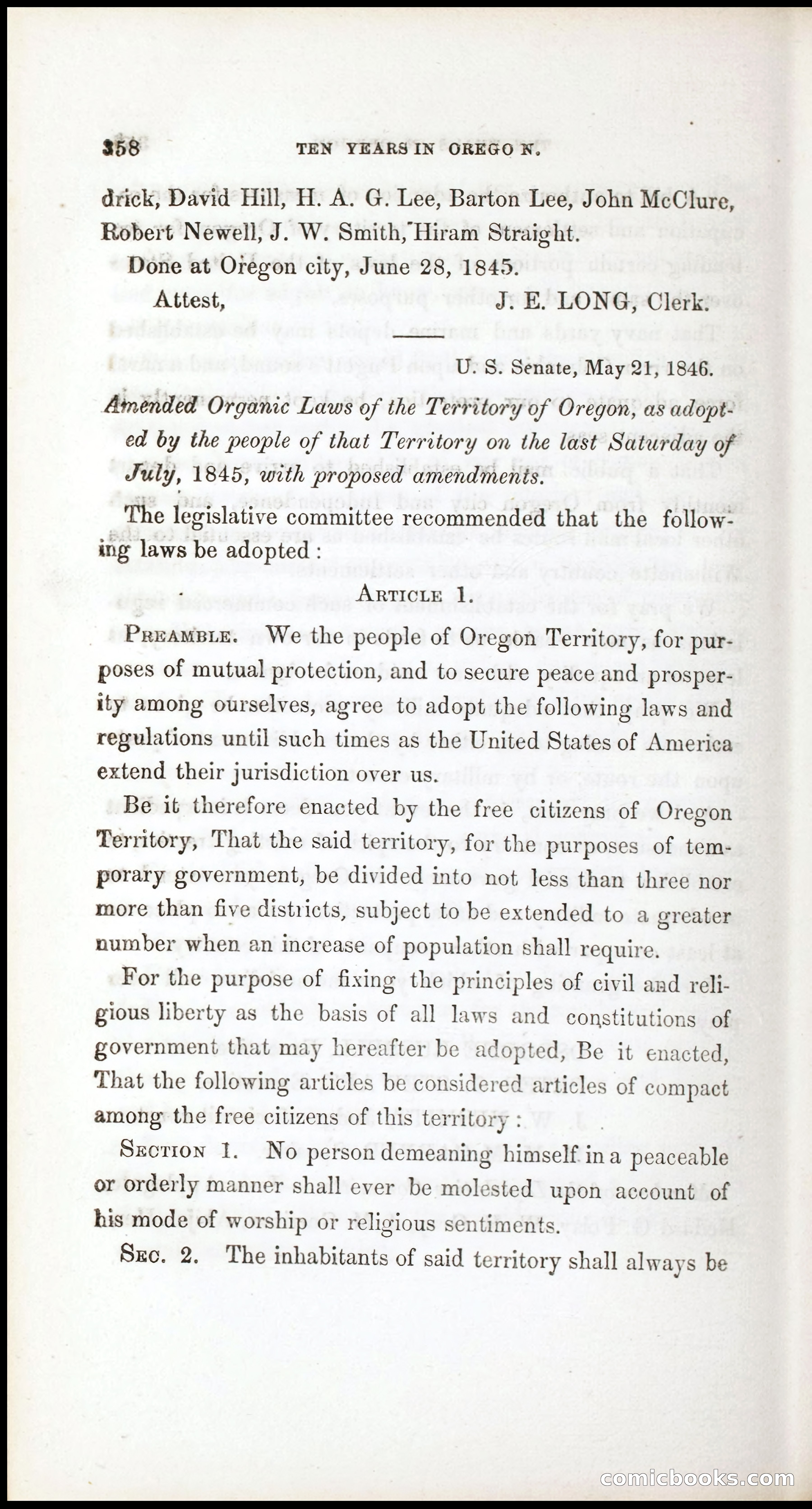 Thrilling Adventures, Travels, and Explorations of Dr. Elijah White Among the Rocky Mountains and in the Far West — page 366 of 394