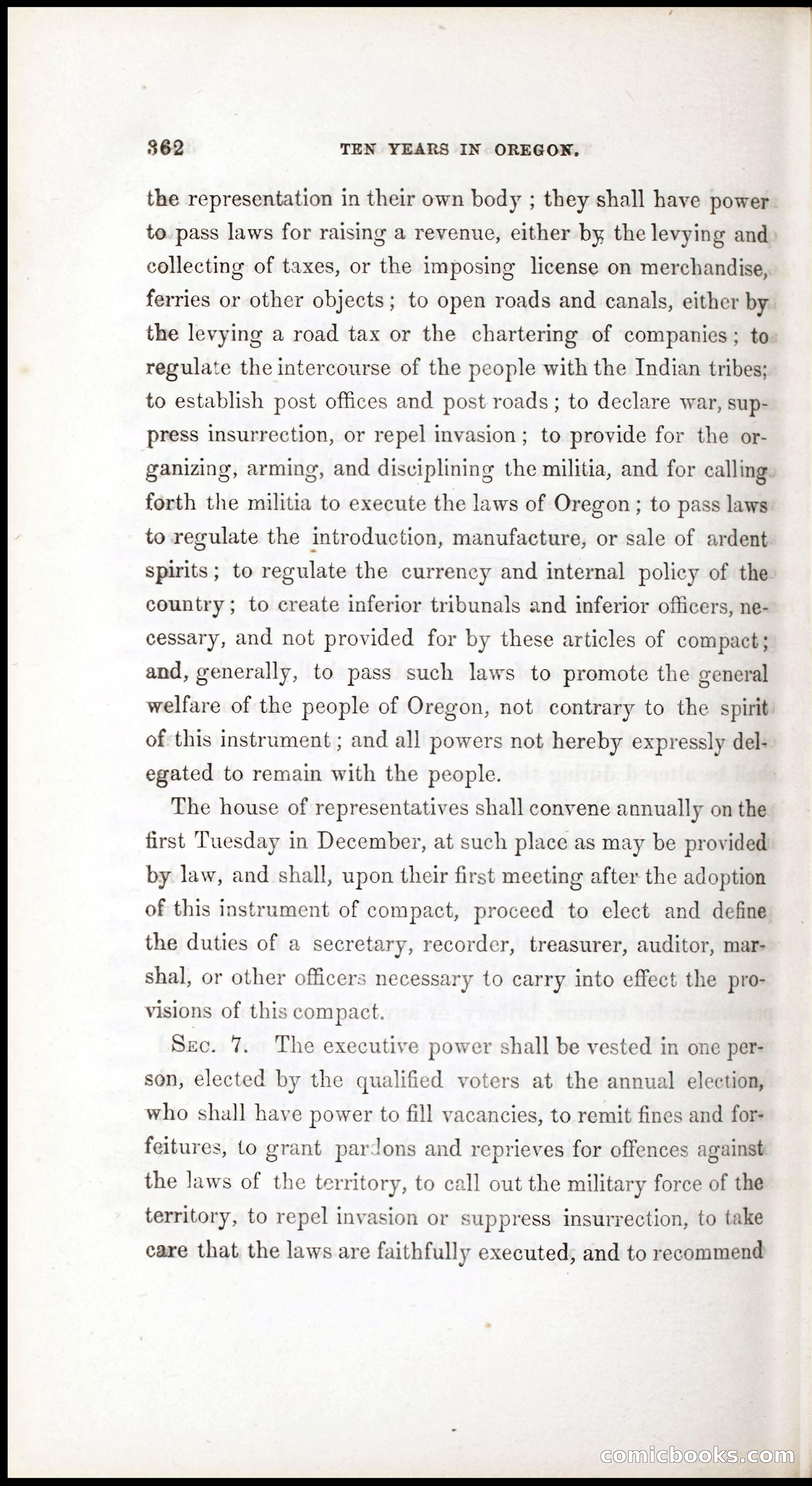Thrilling Adventures, Travels, and Explorations of Dr. Elijah White Among the Rocky Mountains and in the Far West — page 370 of 394