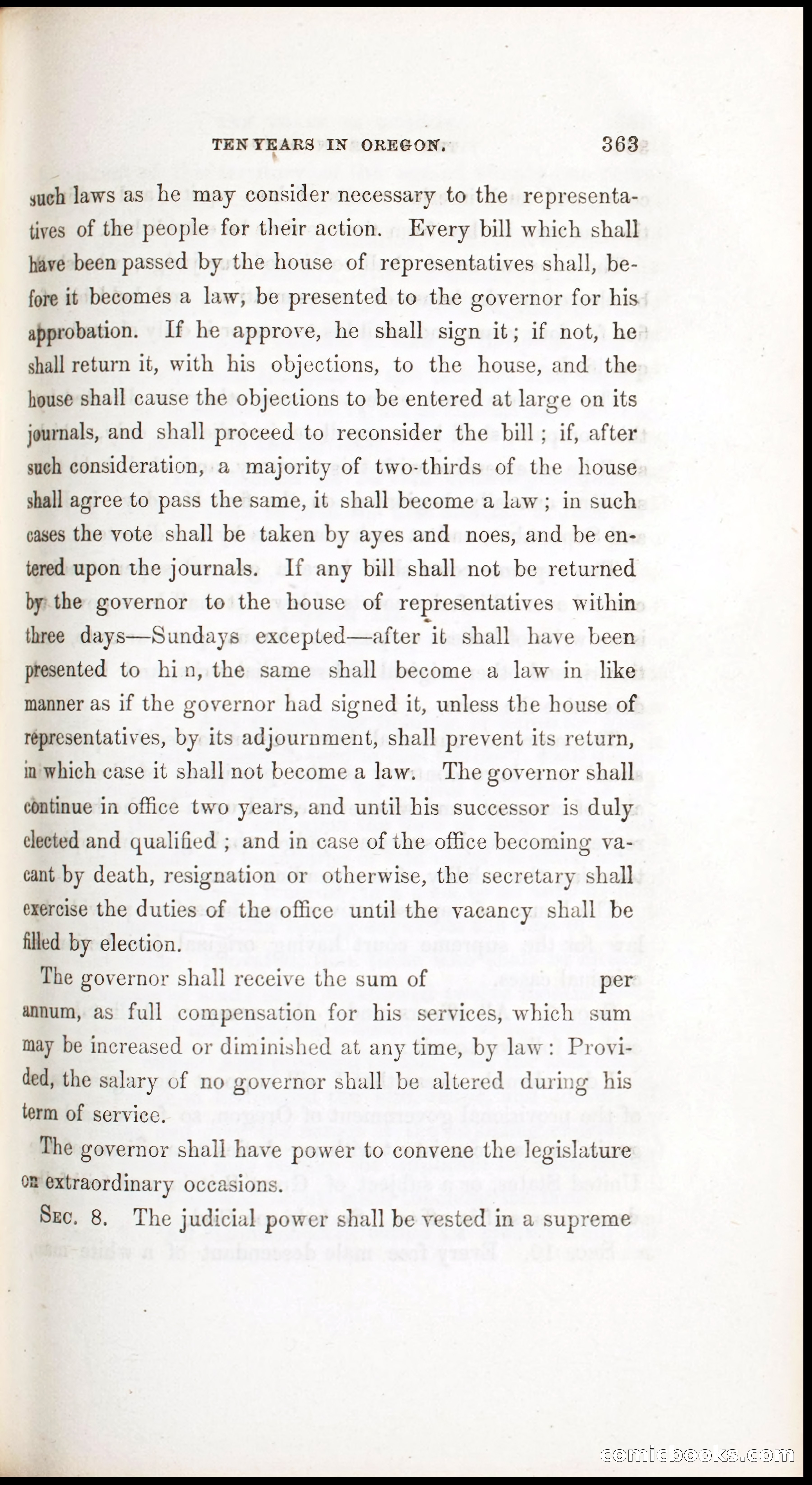 Thrilling Adventures, Travels, and Explorations of Dr. Elijah White Among the Rocky Mountains and in the Far West — page 371 of 394