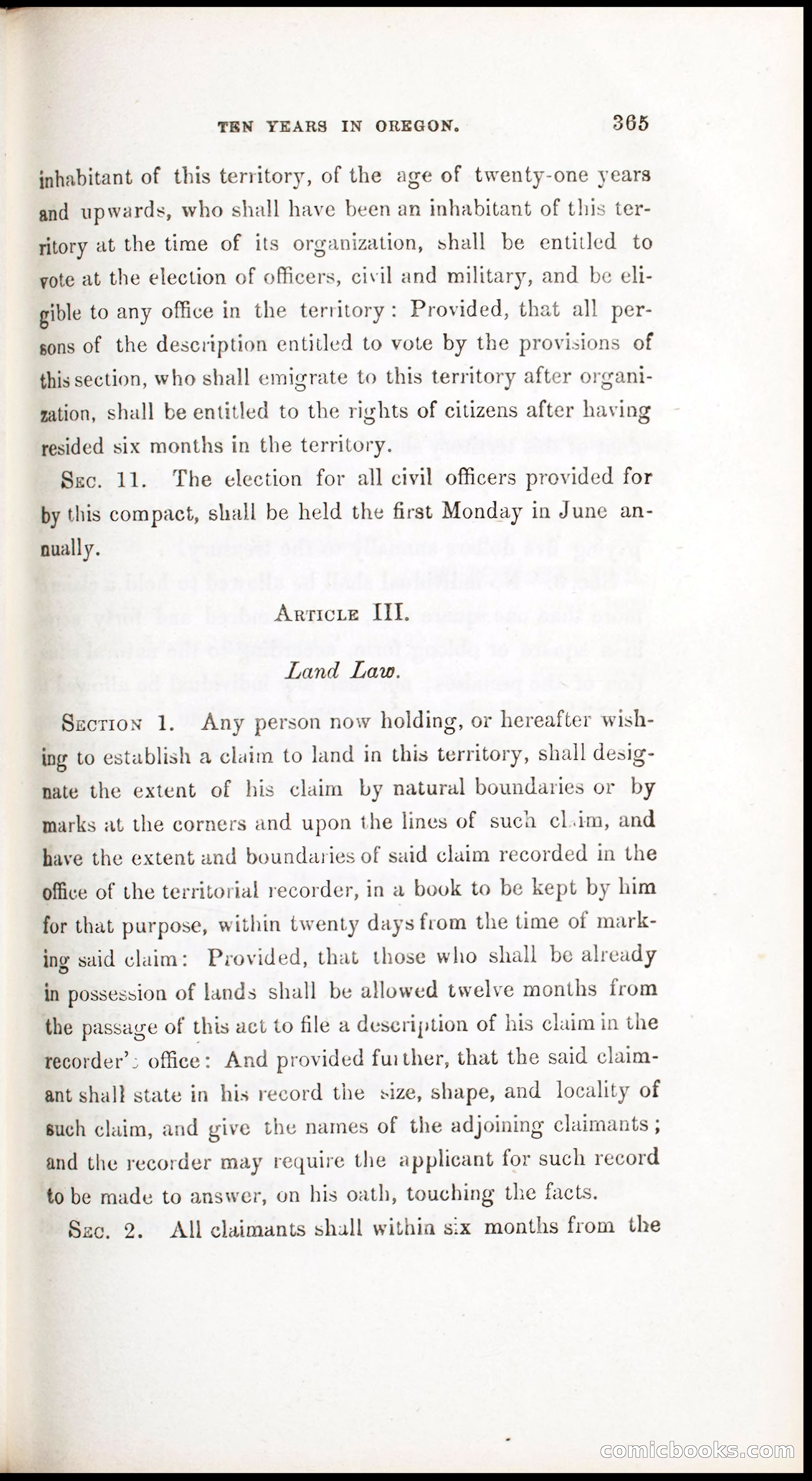 Thrilling Adventures, Travels, and Explorations of Dr. Elijah White Among the Rocky Mountains and in the Far West — page 373 of 394