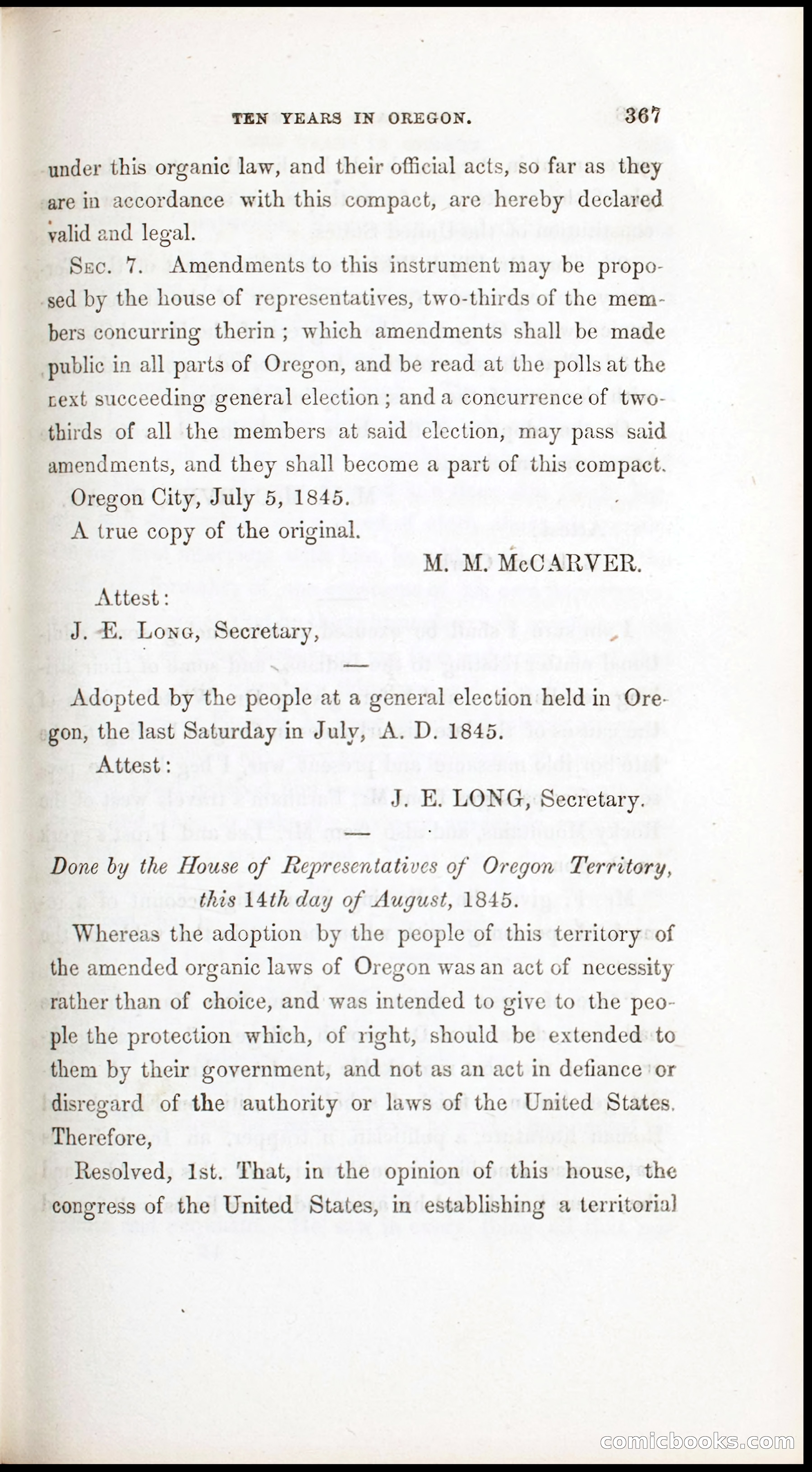 Thrilling Adventures, Travels, and Explorations of Dr. Elijah White Among the Rocky Mountains and in the Far West — page 375 of 394