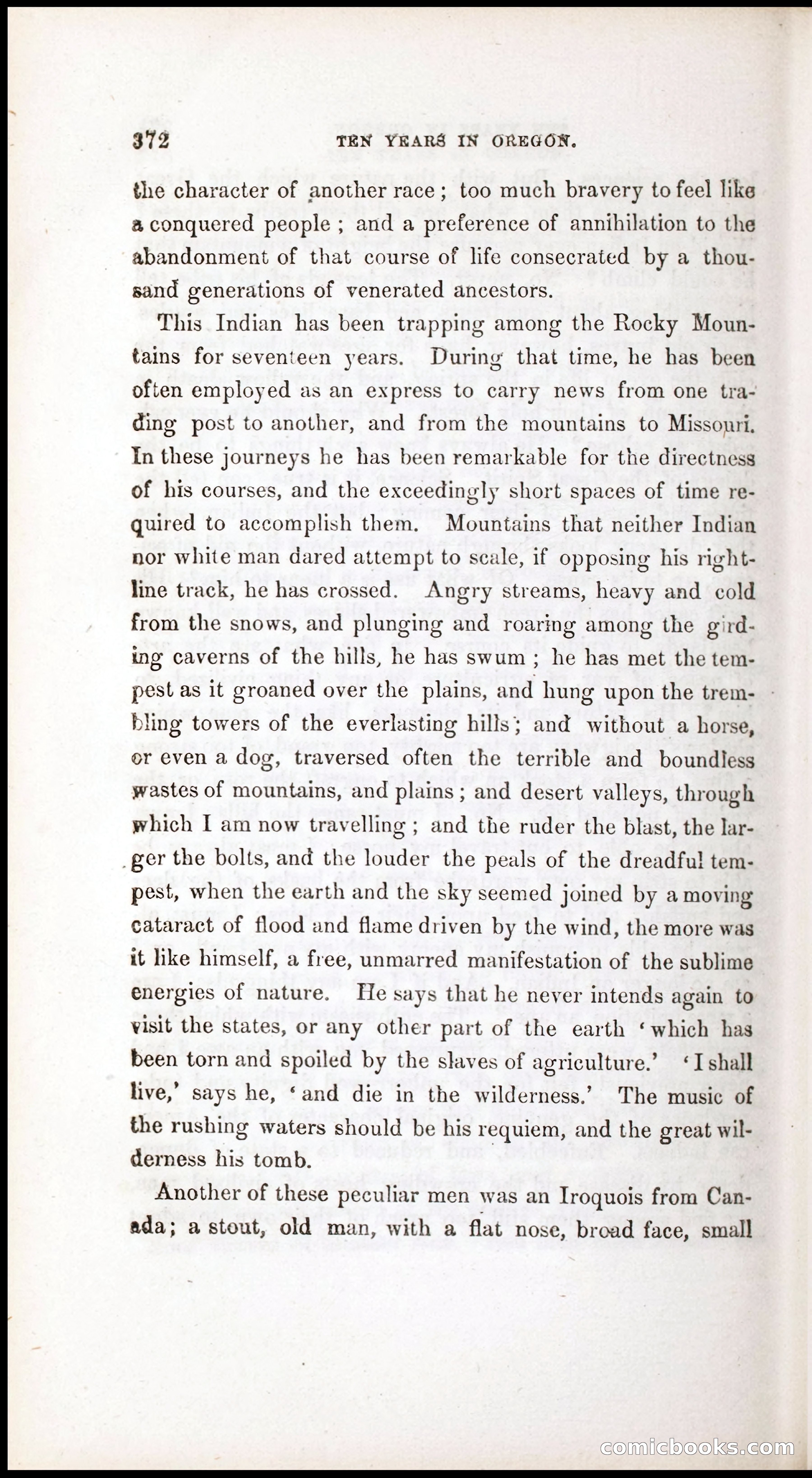 Thrilling Adventures, Travels, and Explorations of Dr. Elijah White Among the Rocky Mountains and in the Far West — page 380 of 394