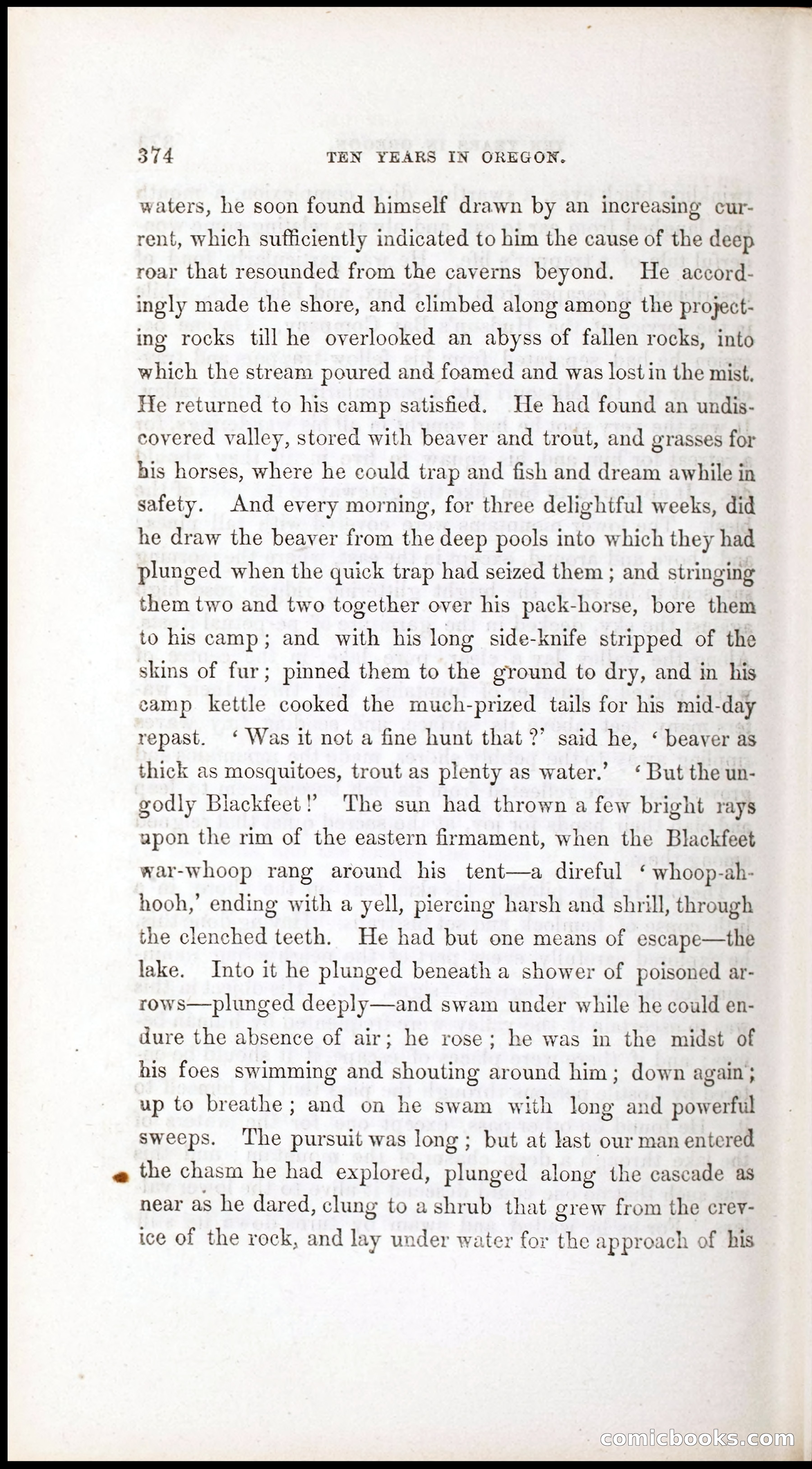 Thrilling Adventures, Travels, and Explorations of Dr. Elijah White Among the Rocky Mountains and in the Far West — page 382 of 394