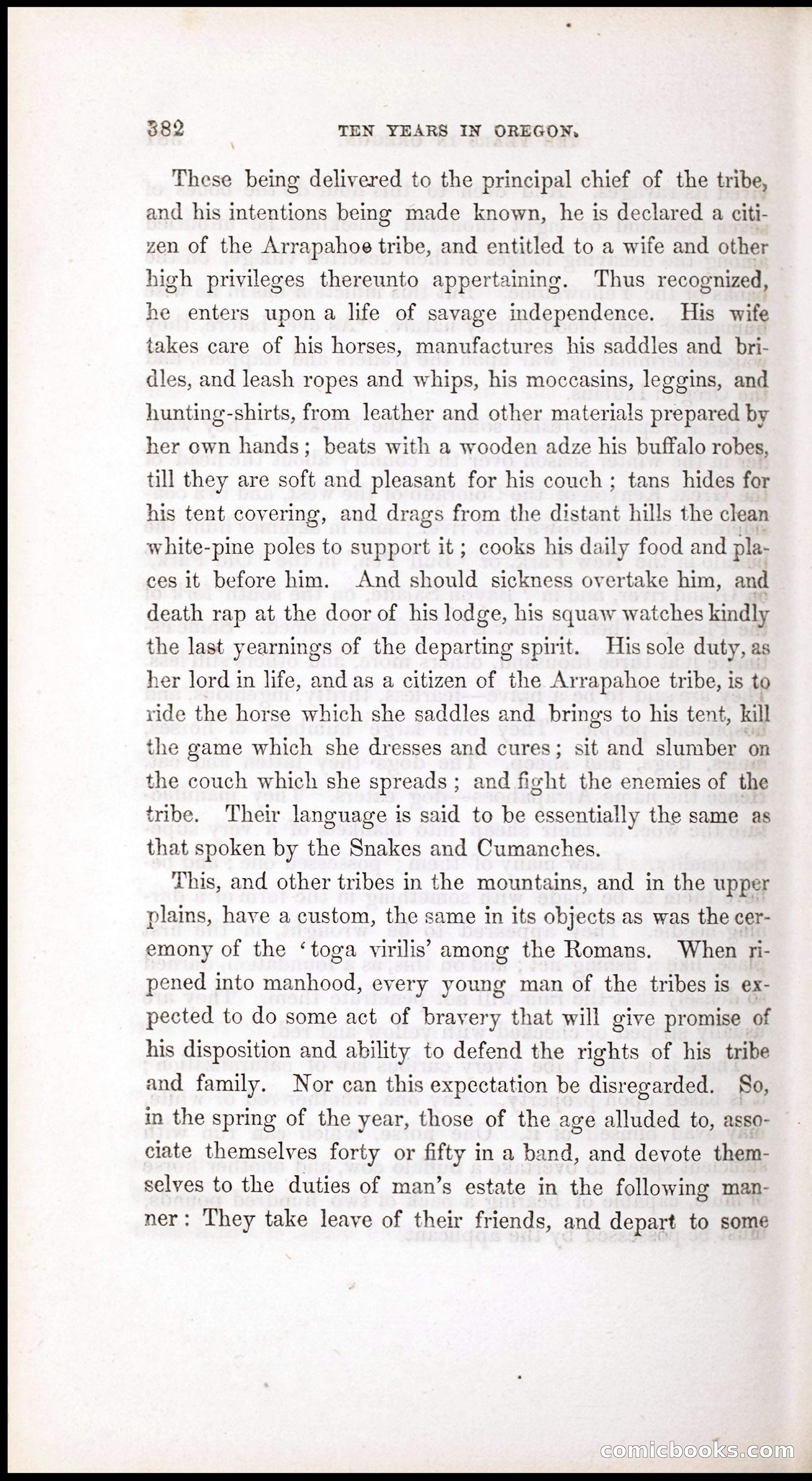 Thrilling Adventures, Travels, and Explorations of Dr. Elijah White Among the Rocky Mountains and in the Far West — page 390 of 394