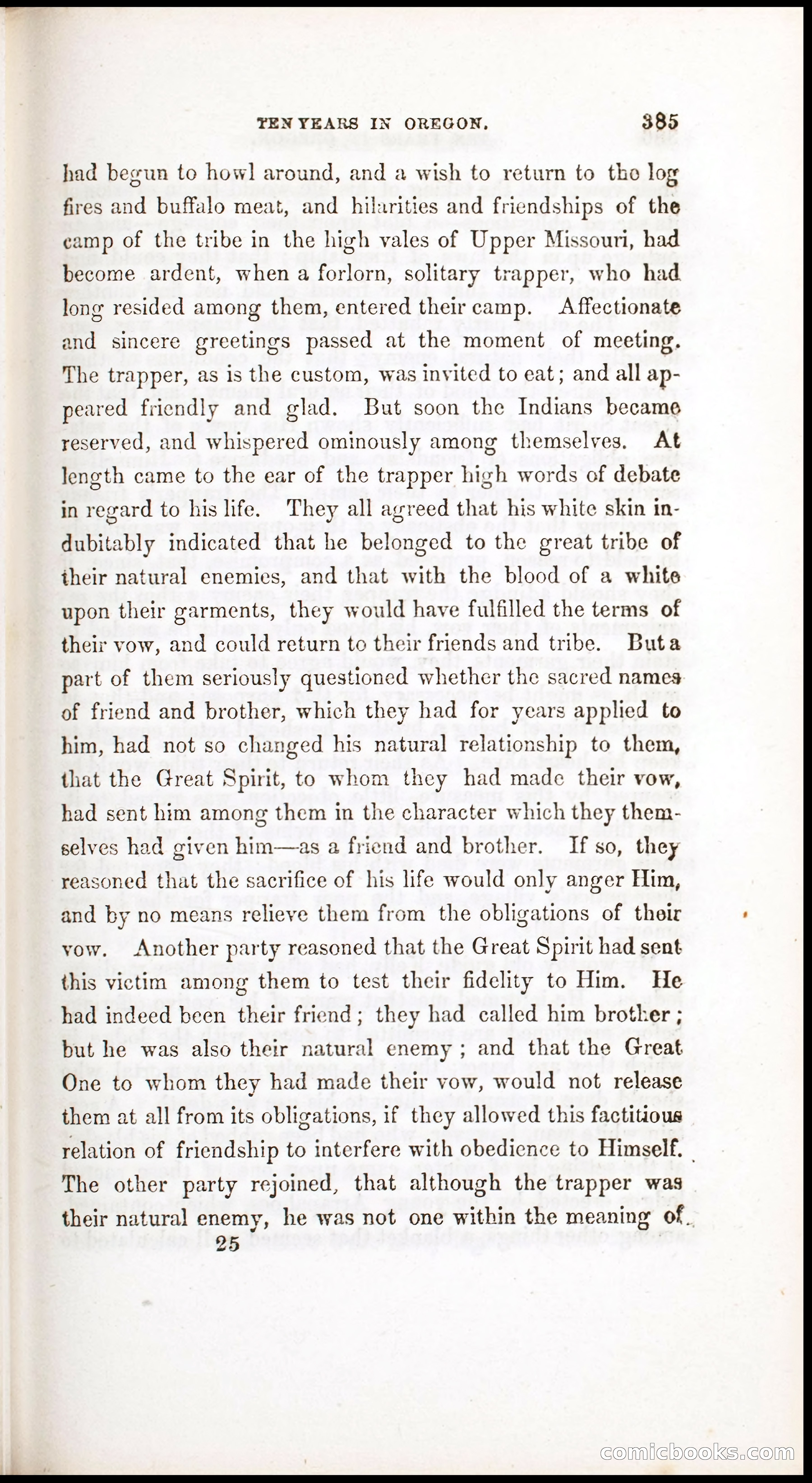 Thrilling Adventures, Travels, and Explorations of Dr. Elijah White Among the Rocky Mountains and in the Far West — page 393 of 394