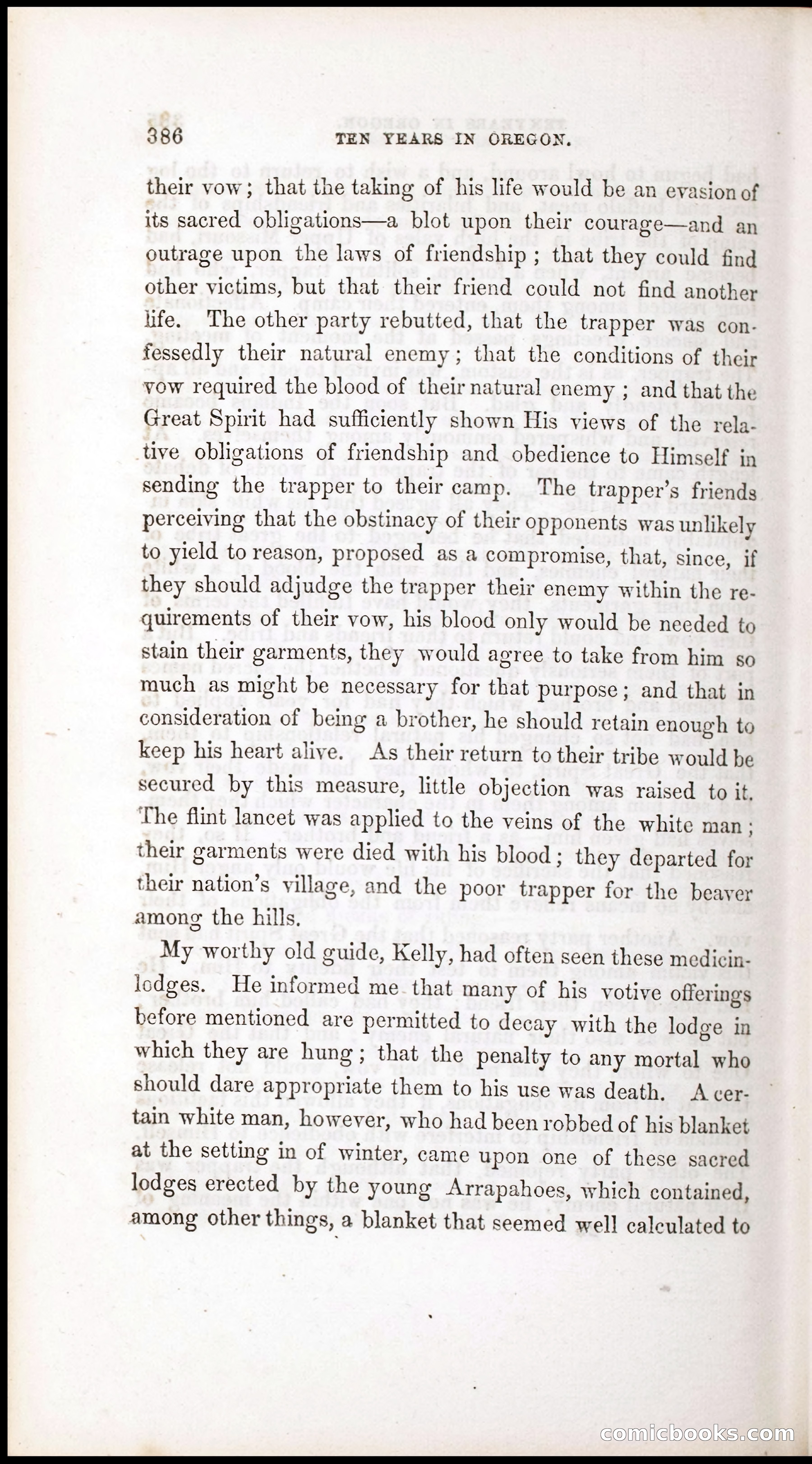 Thrilling Adventures, Travels, and Explorations of Dr. Elijah White Among the Rocky Mountains and in the Far West — page 394 of 394