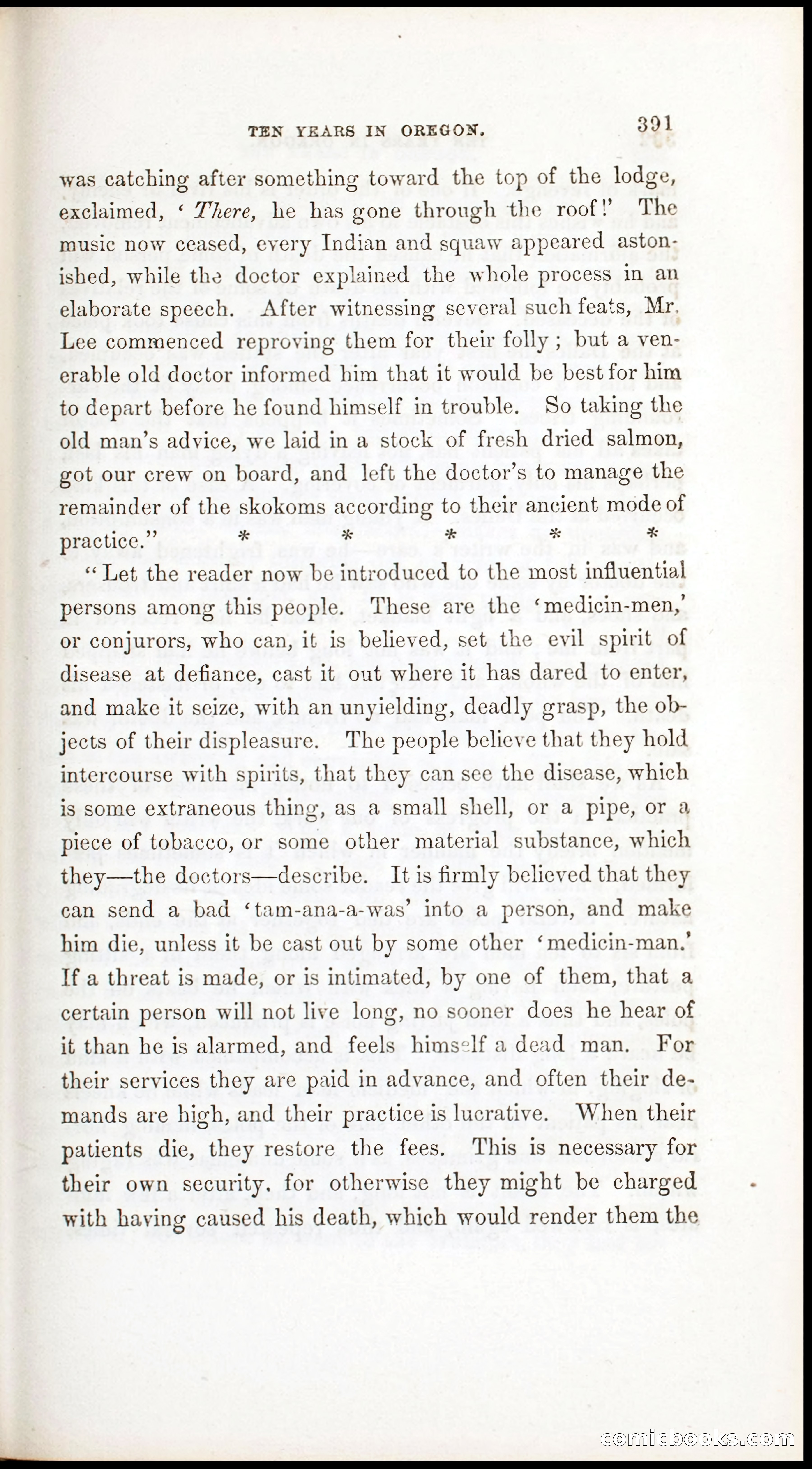 Thrilling Adventures, Travels, and Explorations of Dr. Elijah White Among the Rocky Mountains and in the Far West — page 399 of 394