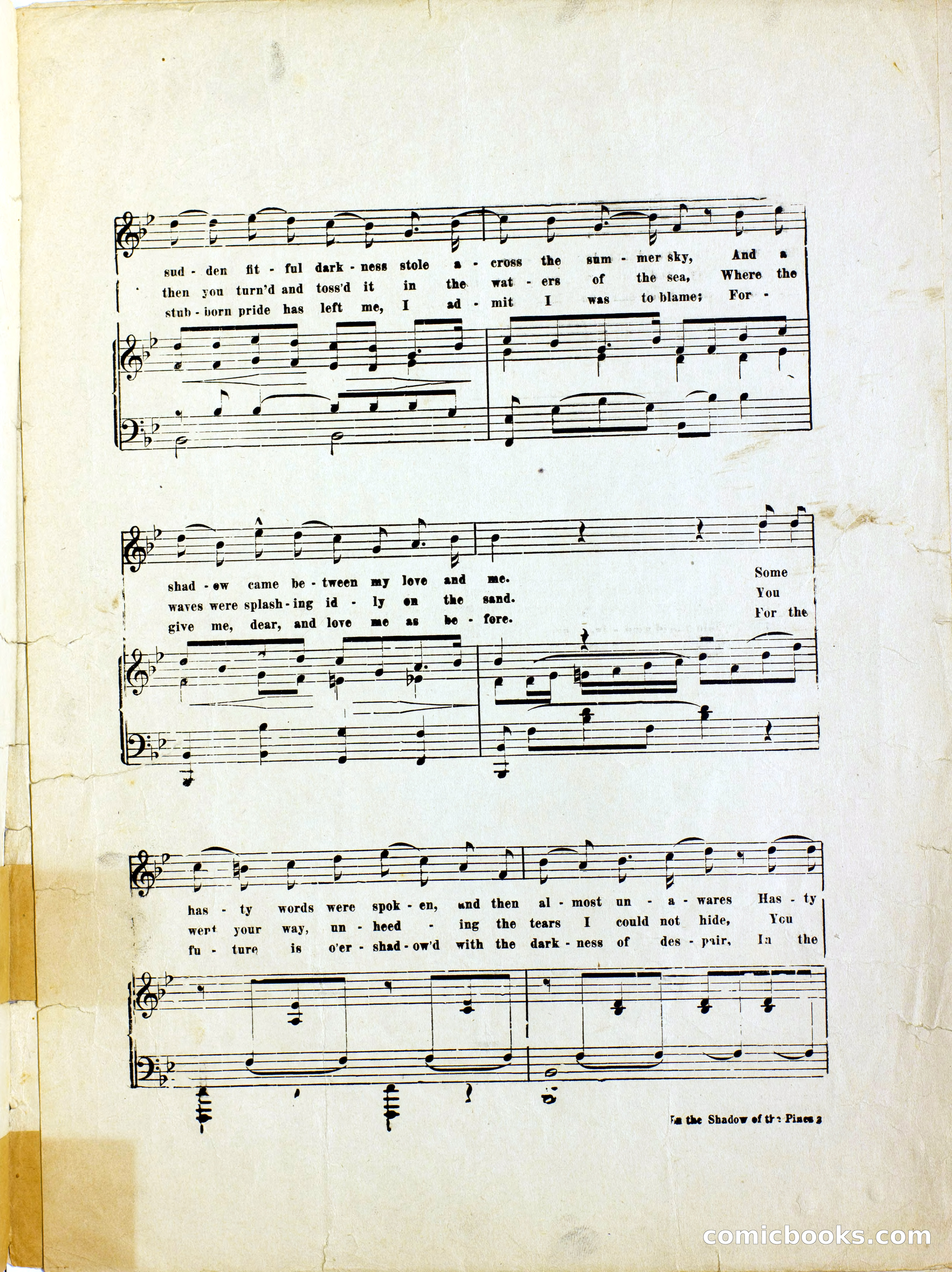 In the Shadow of the Pines: Song and Refrain — page 3 of 6
