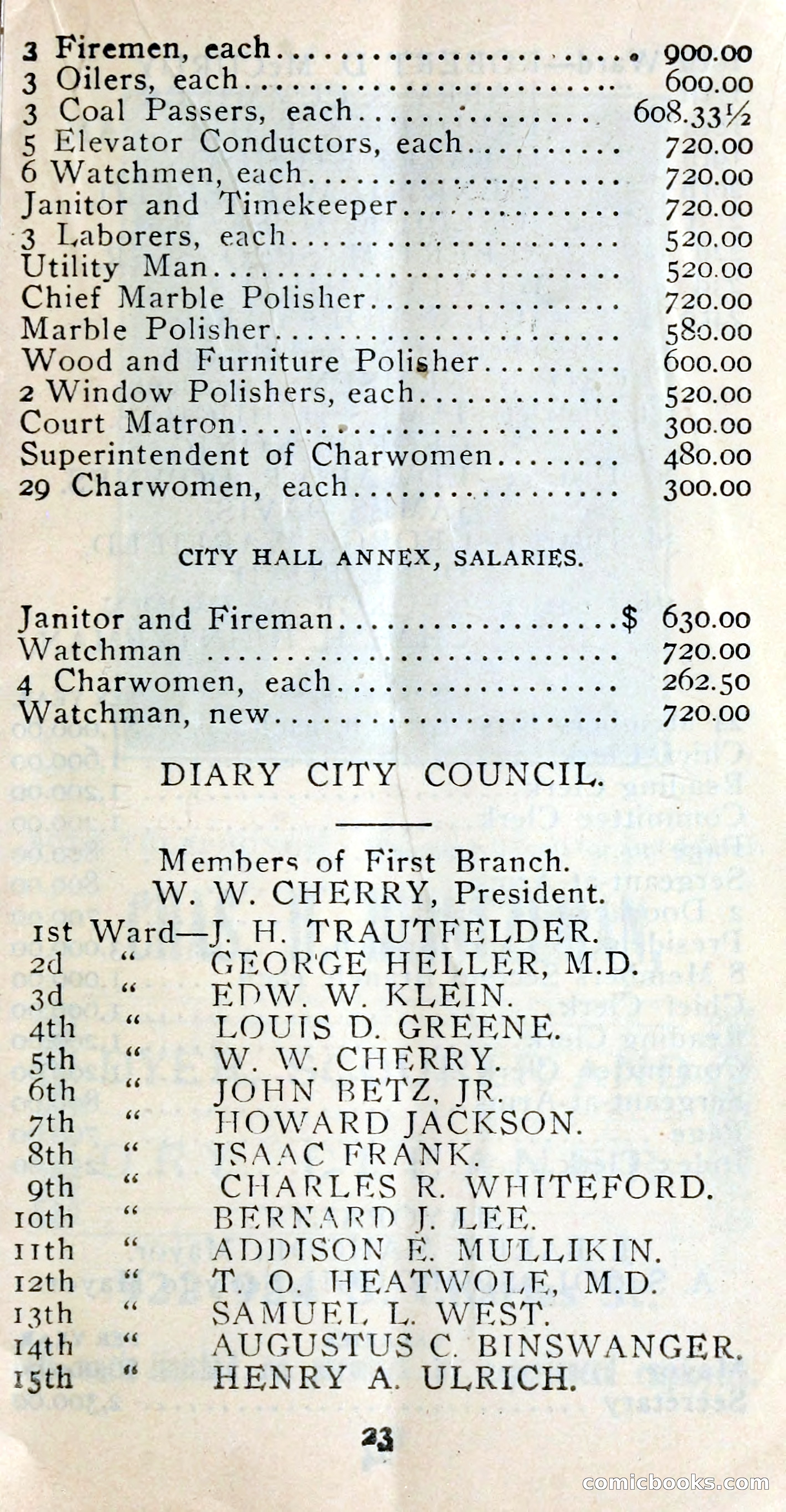 Baltimore City Blue Book, Second Edition — page 28 of 113