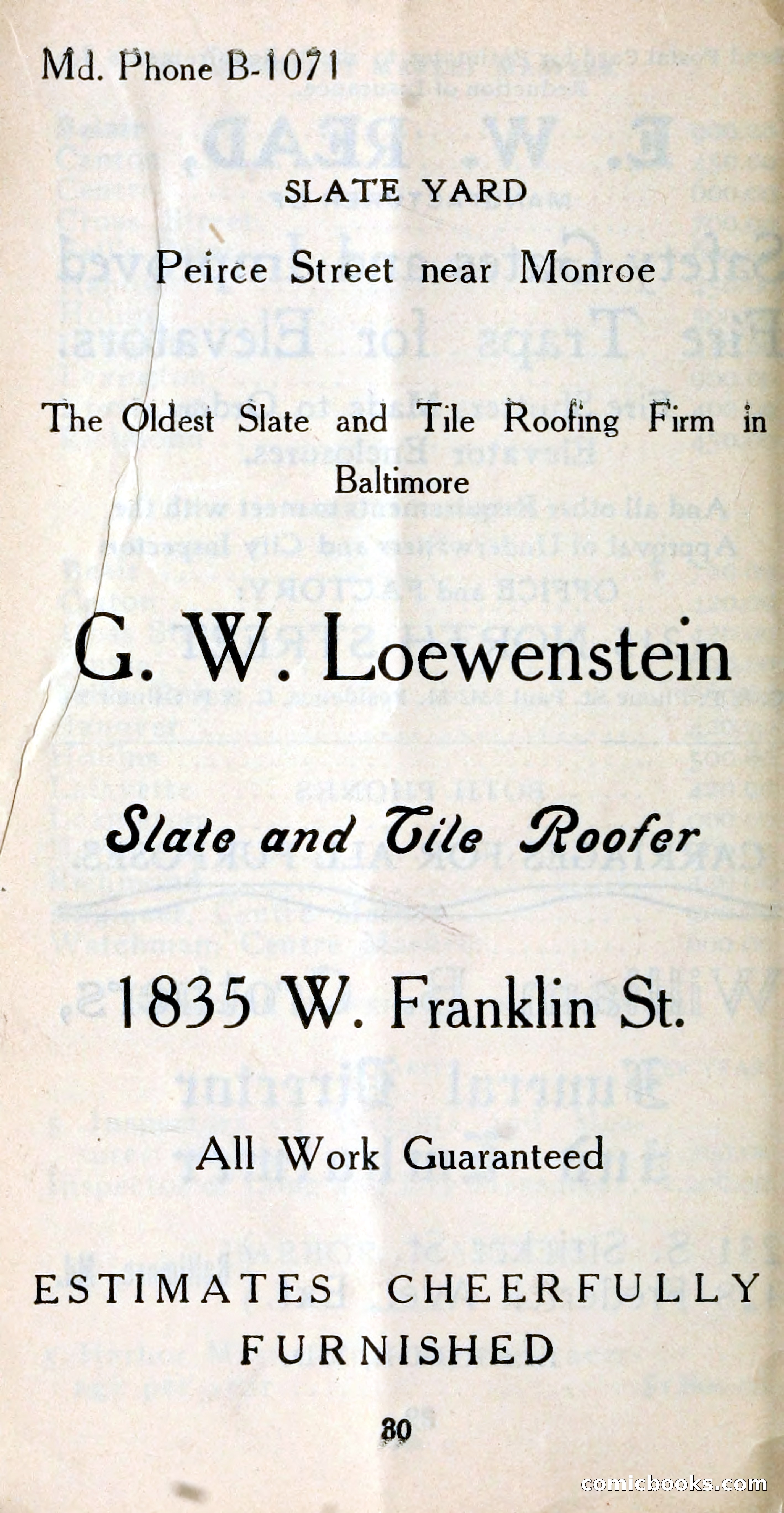 Baltimore City Blue Book, Second Edition — page 35 of 113