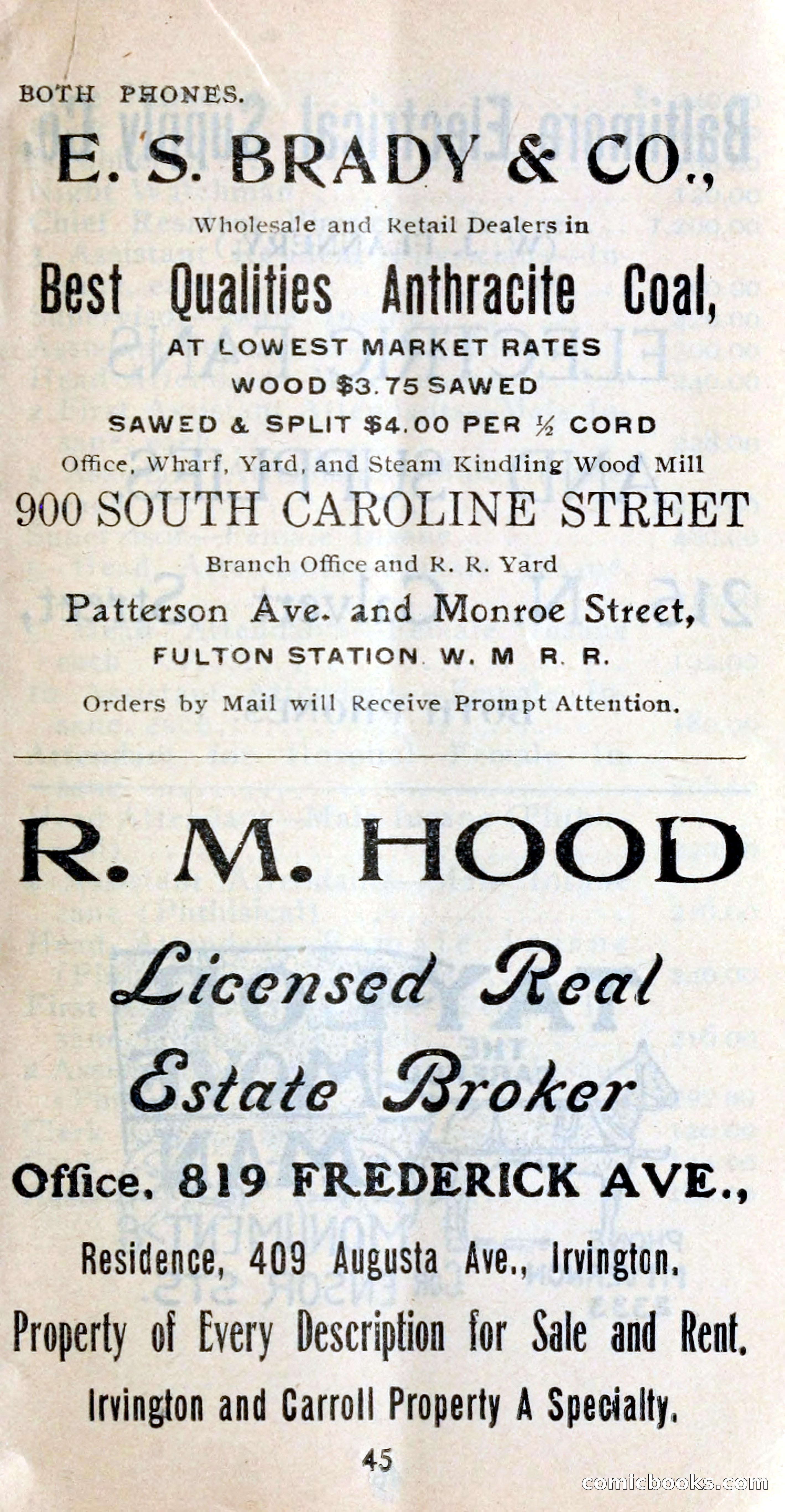 Baltimore City Blue Book, Second Edition — page 50 of 113